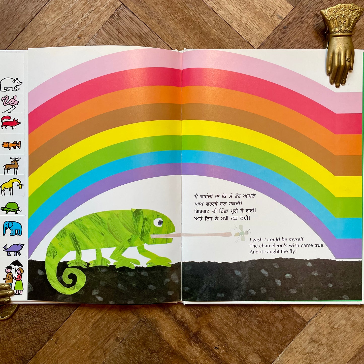 The Mixed-Up Chameleon (Dual Language Panjabi and English) – Eric Carle, Surinder Singh Attariwala
