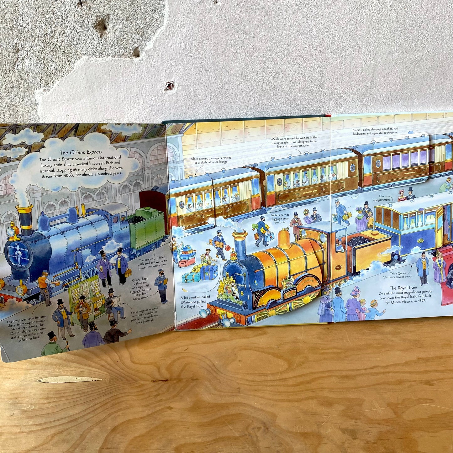 Usborne See Inside Trains