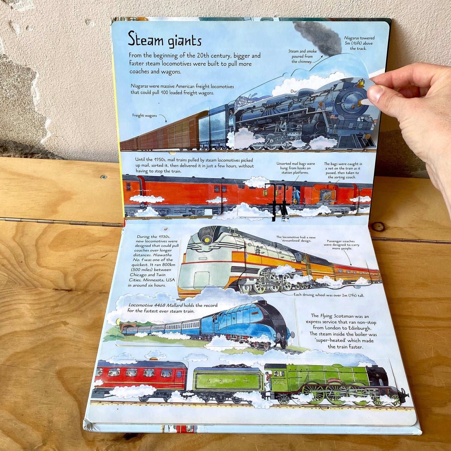 Usborne See Inside Trains