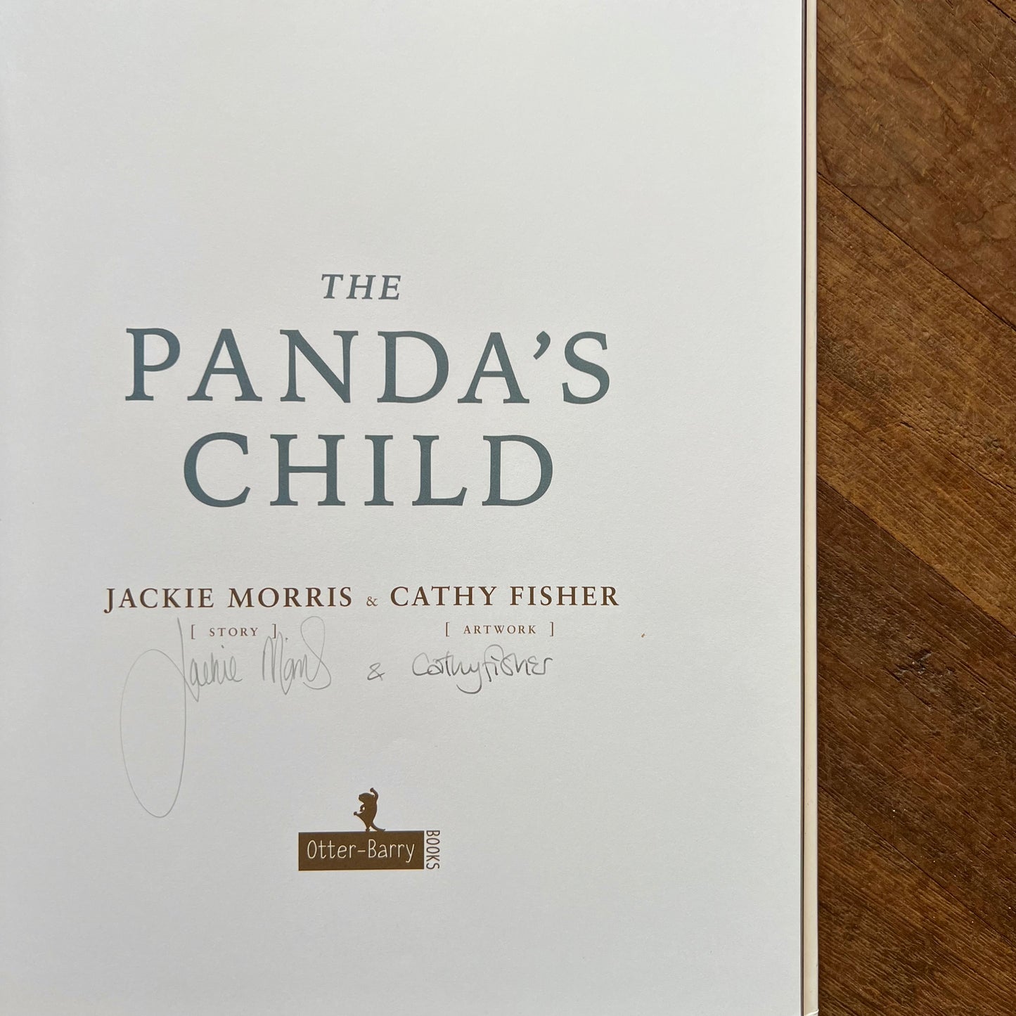 The Panda's Child (Double Signed) – Jackie Morris and Cathy Fisher