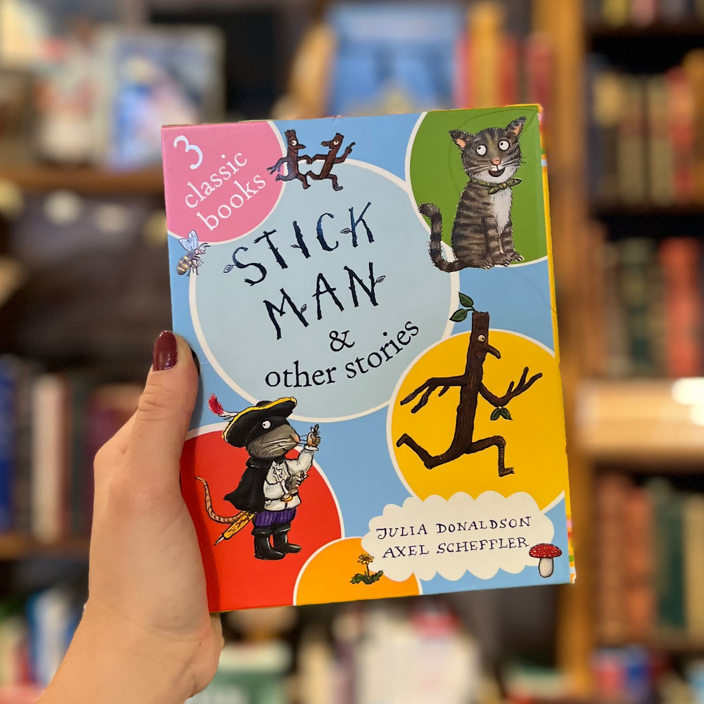 Stick Man and Other Stories (3 Books) – Julia Donaldson and Axel Scheffler