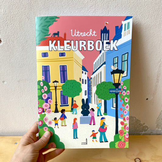 Utrecht Kleurboek (colouring book) - Ellen de Bruijn