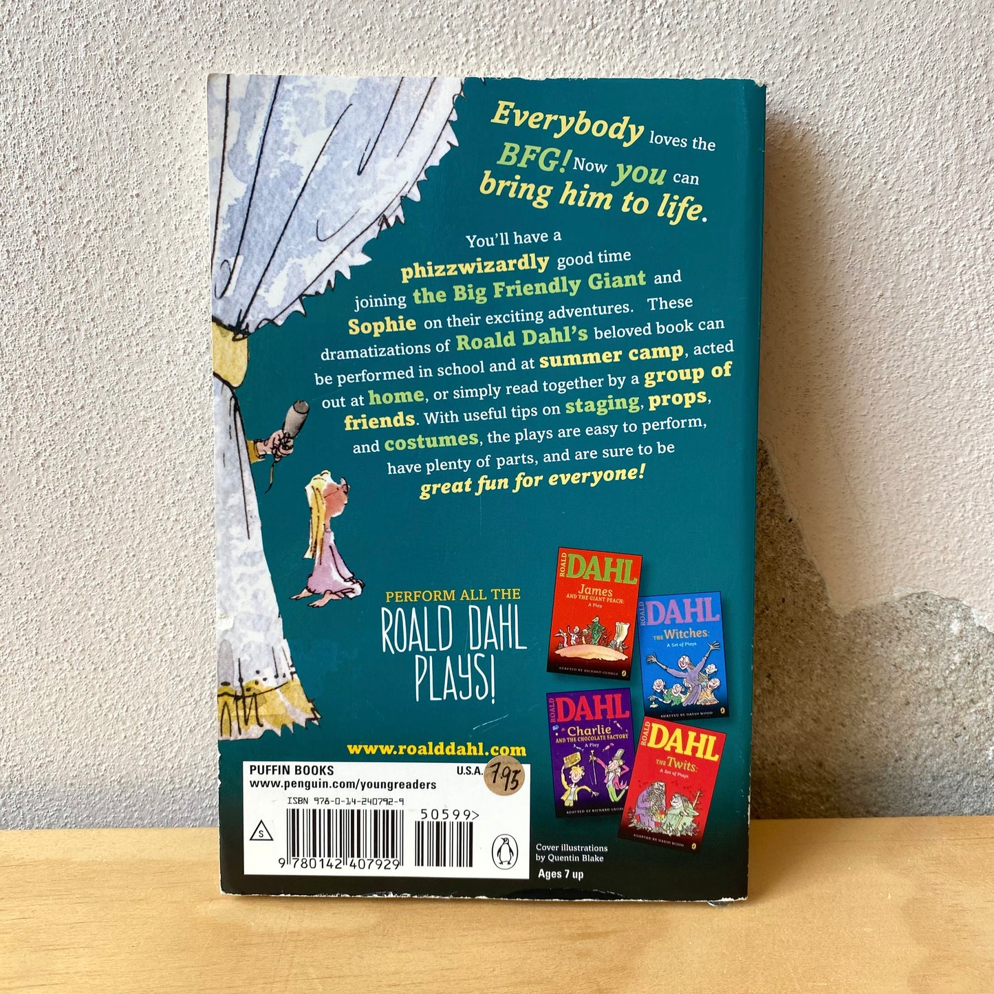 The BFG: A Set of Plays / Roald Dahl, Quentin Blake