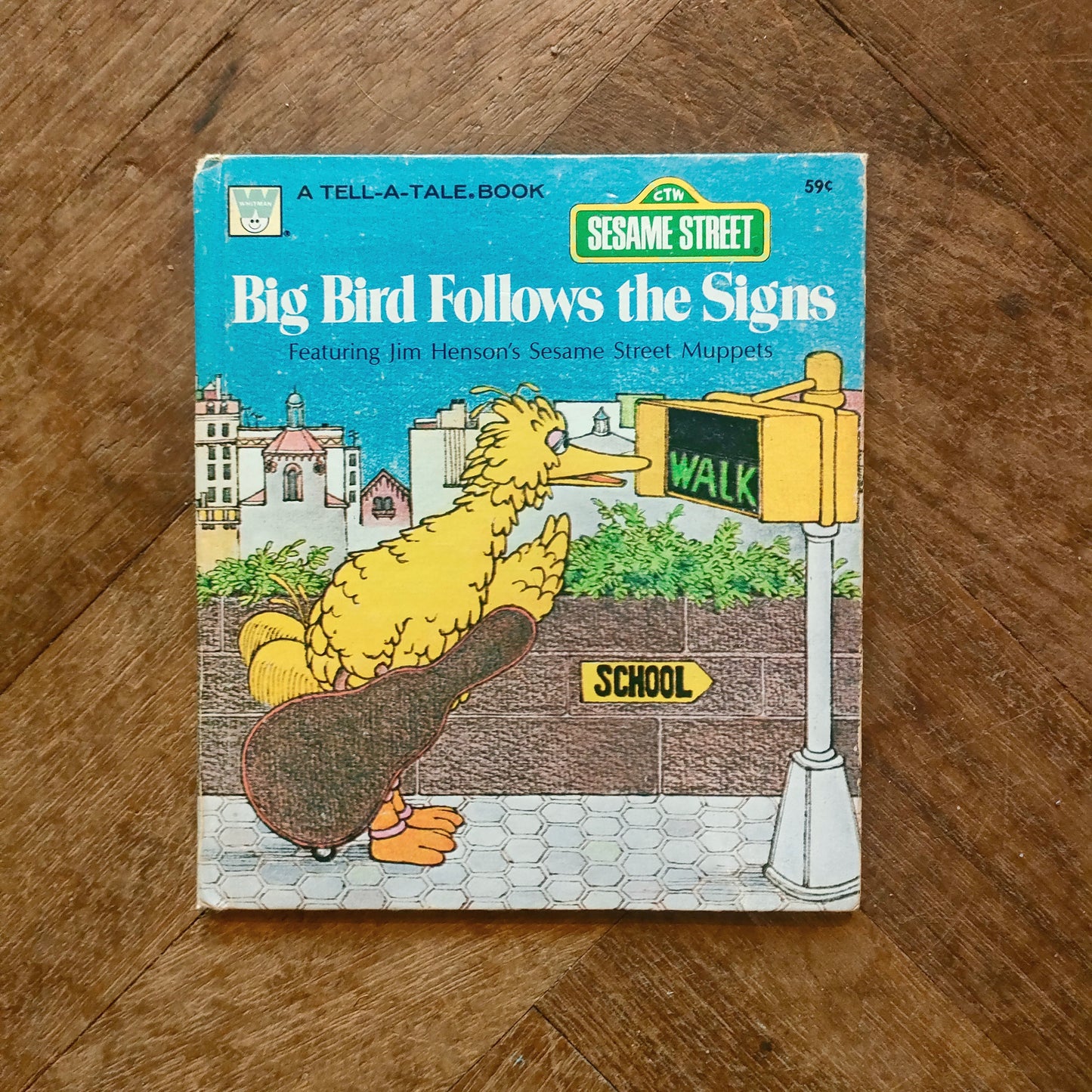 Big Bird Follows the Signs (first Edition) - Emily Perl Kingsley, A. Delaney