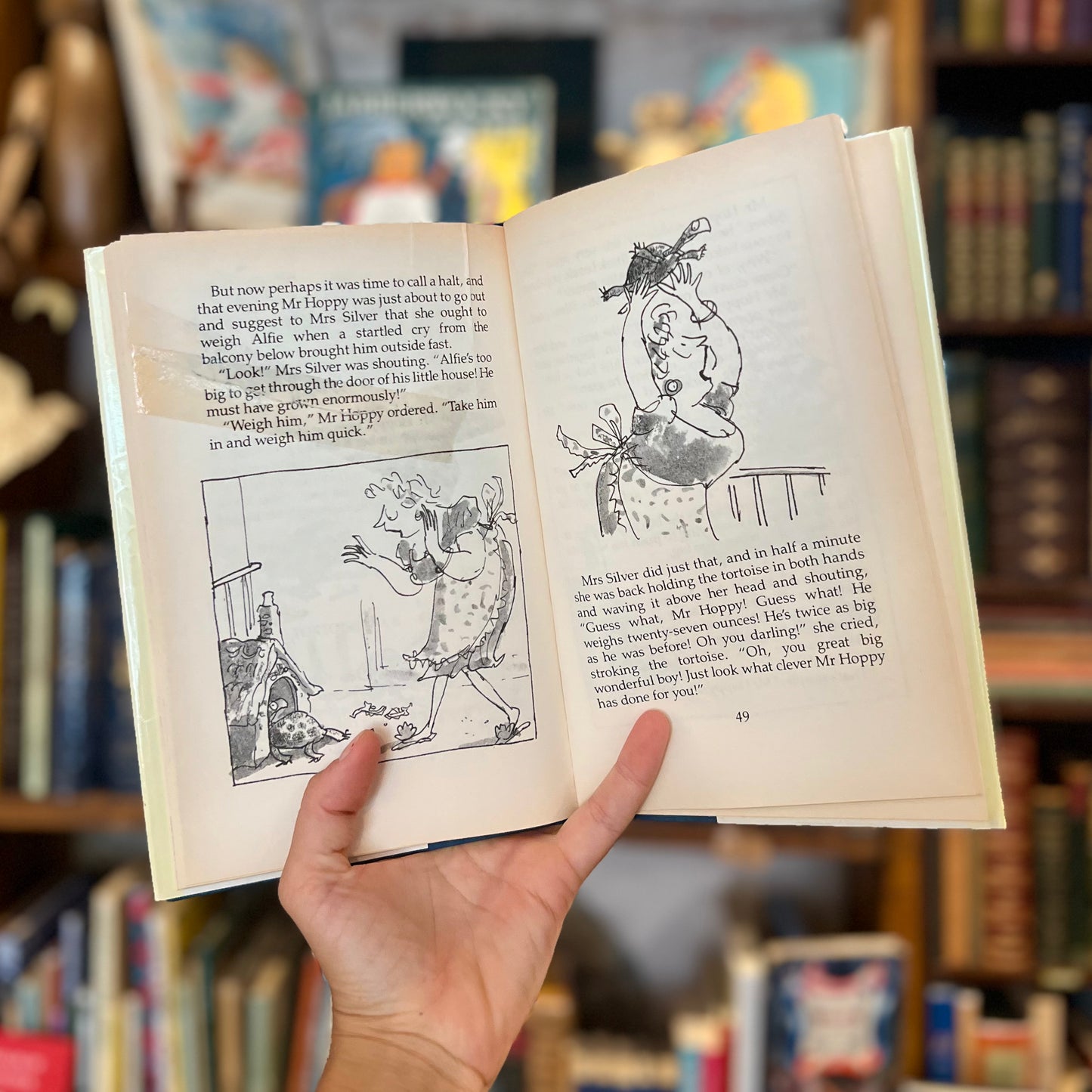 Esio Trot (First UK Edition 1990) – Roald Dahl and Quentin Blake