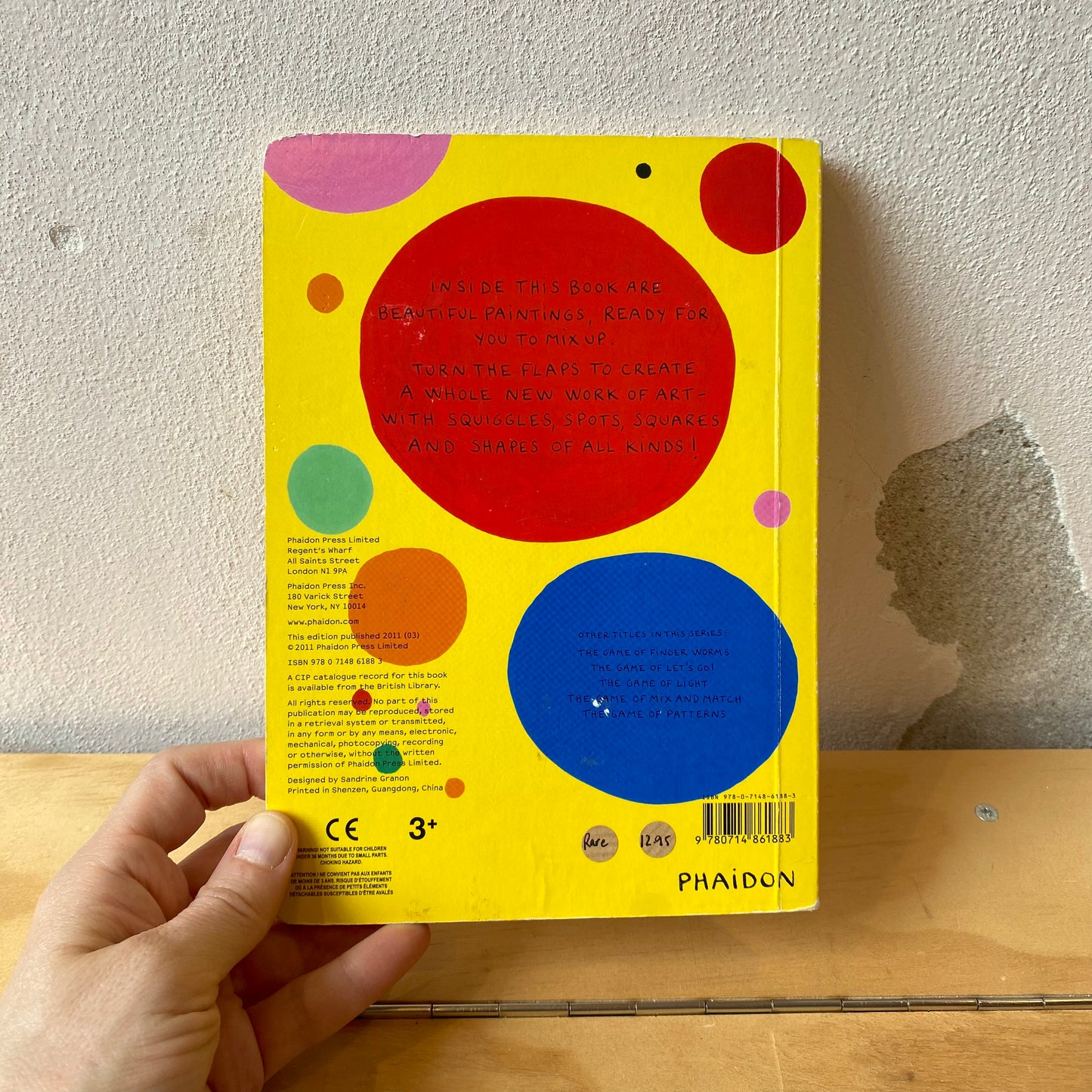 The Game of Mix-up Art (board book) - Herve Tullet