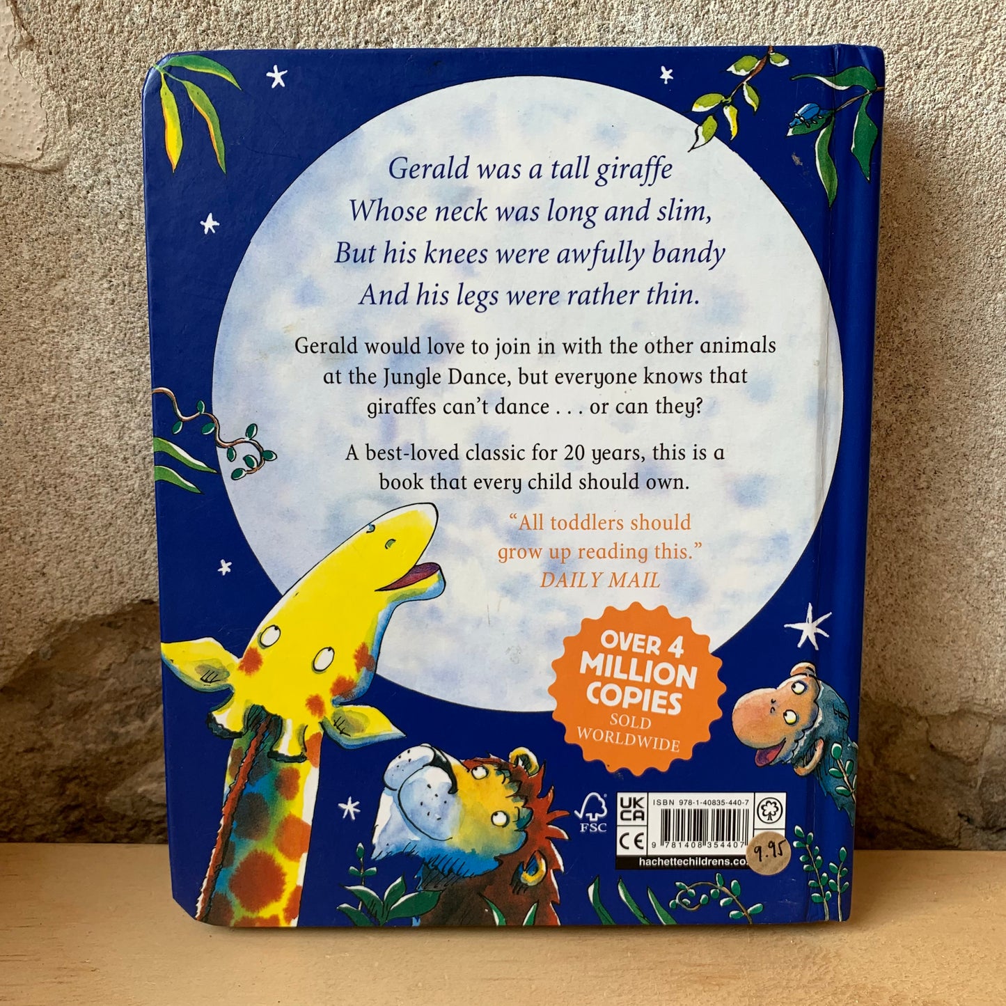 Giraffes Can't Dance (board book) – Giles Andreas, Guy Parker-Rees