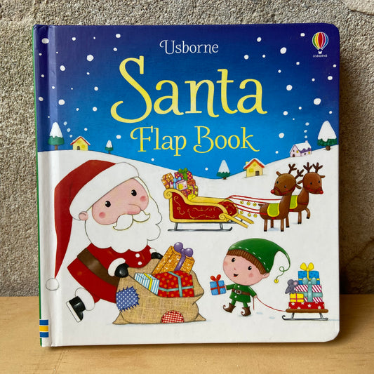 Usborne Santa Flap Book – Sam Taplin and Rosalinde Bonnet
