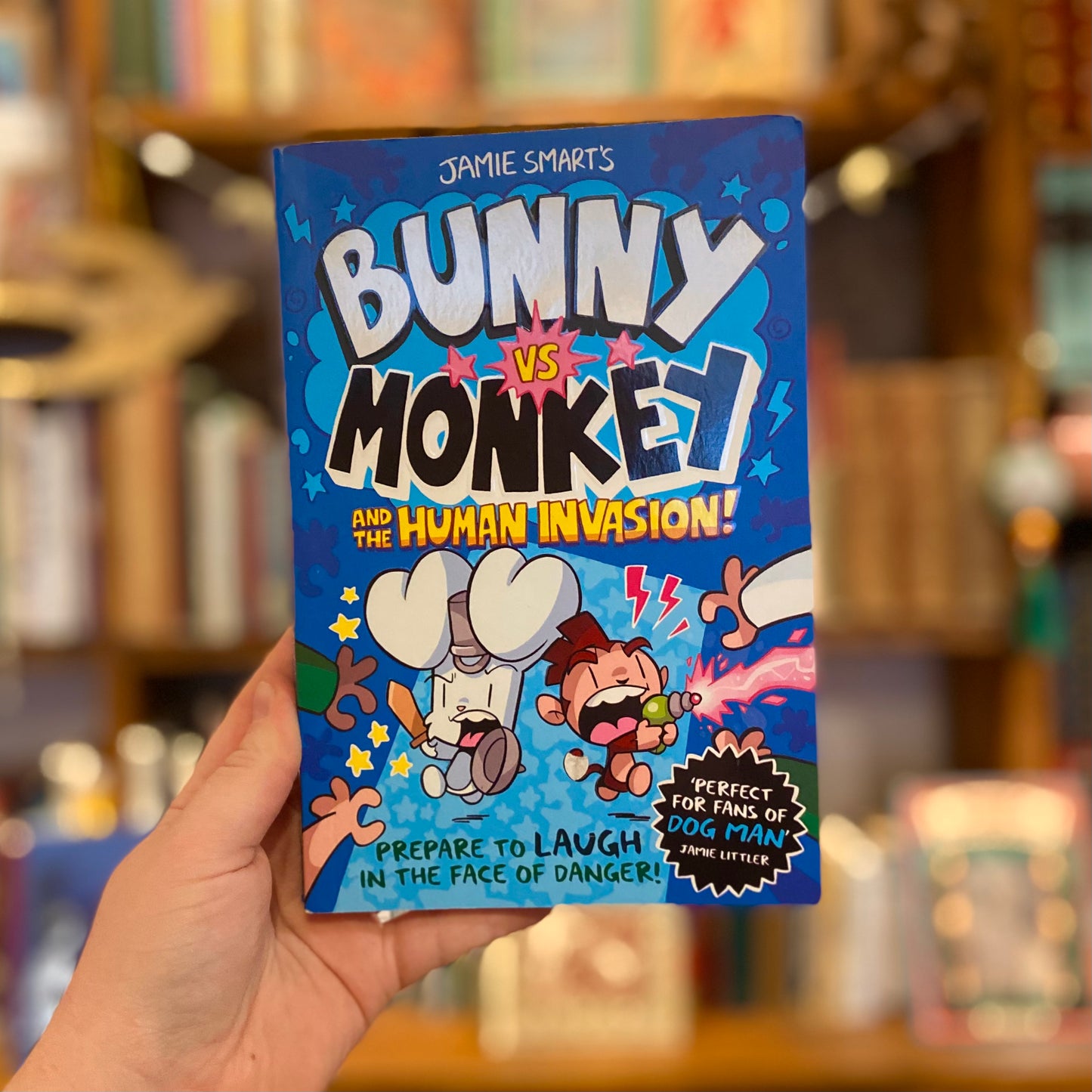 Bunny vs Monkey and the Human Invasion – Jamie Smart