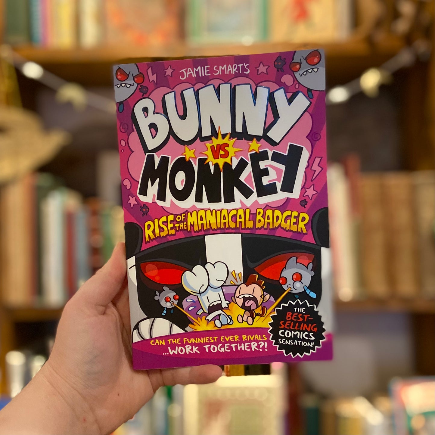 Bunny vs Monkey Rise of the Maniacal Badger – Jamie Smart