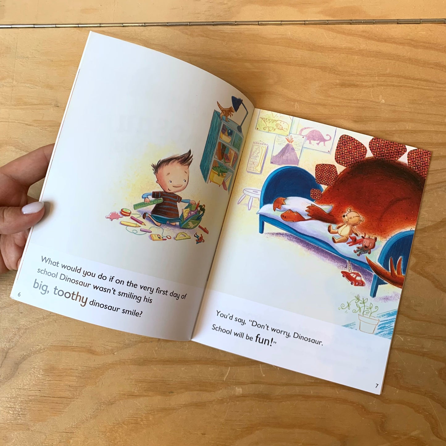 Time To Read: Dinosaur Starts School – Pamela Duncan Edwards, Deborah Allwright