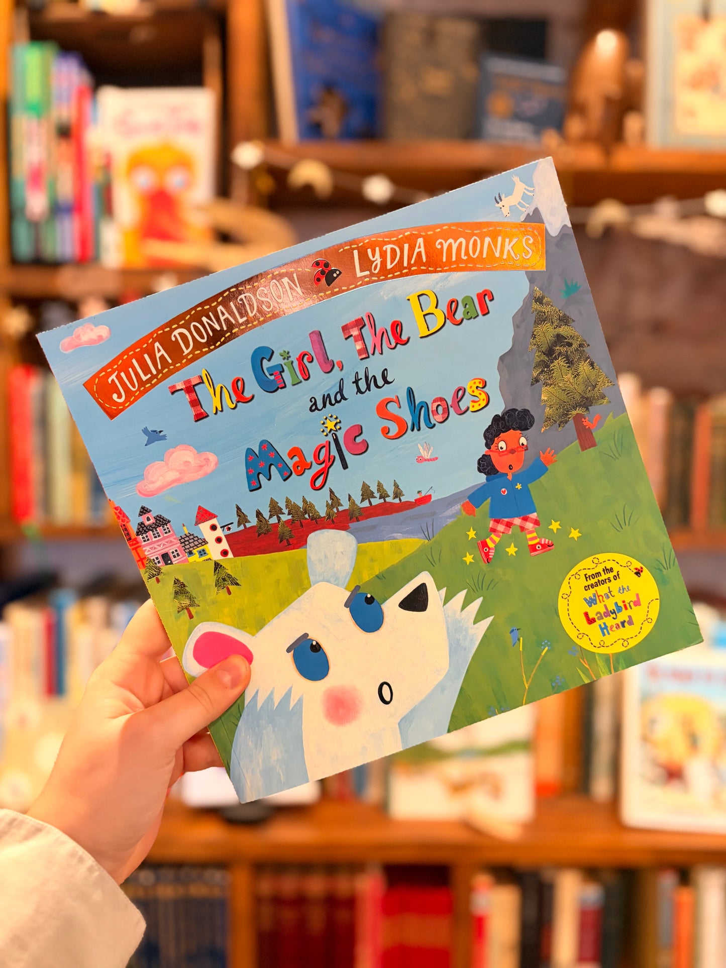 The Girl, The Bear and the Magic Shoes - Julia Donaldson, Lydia Monks