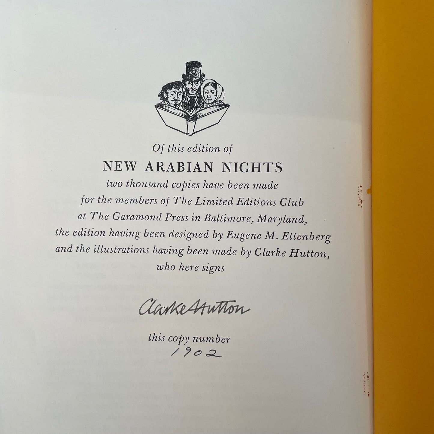 New Arabian Nights (Signed by Clarke Hutton) – Robert Louis Stevenson, Clarke Hutton