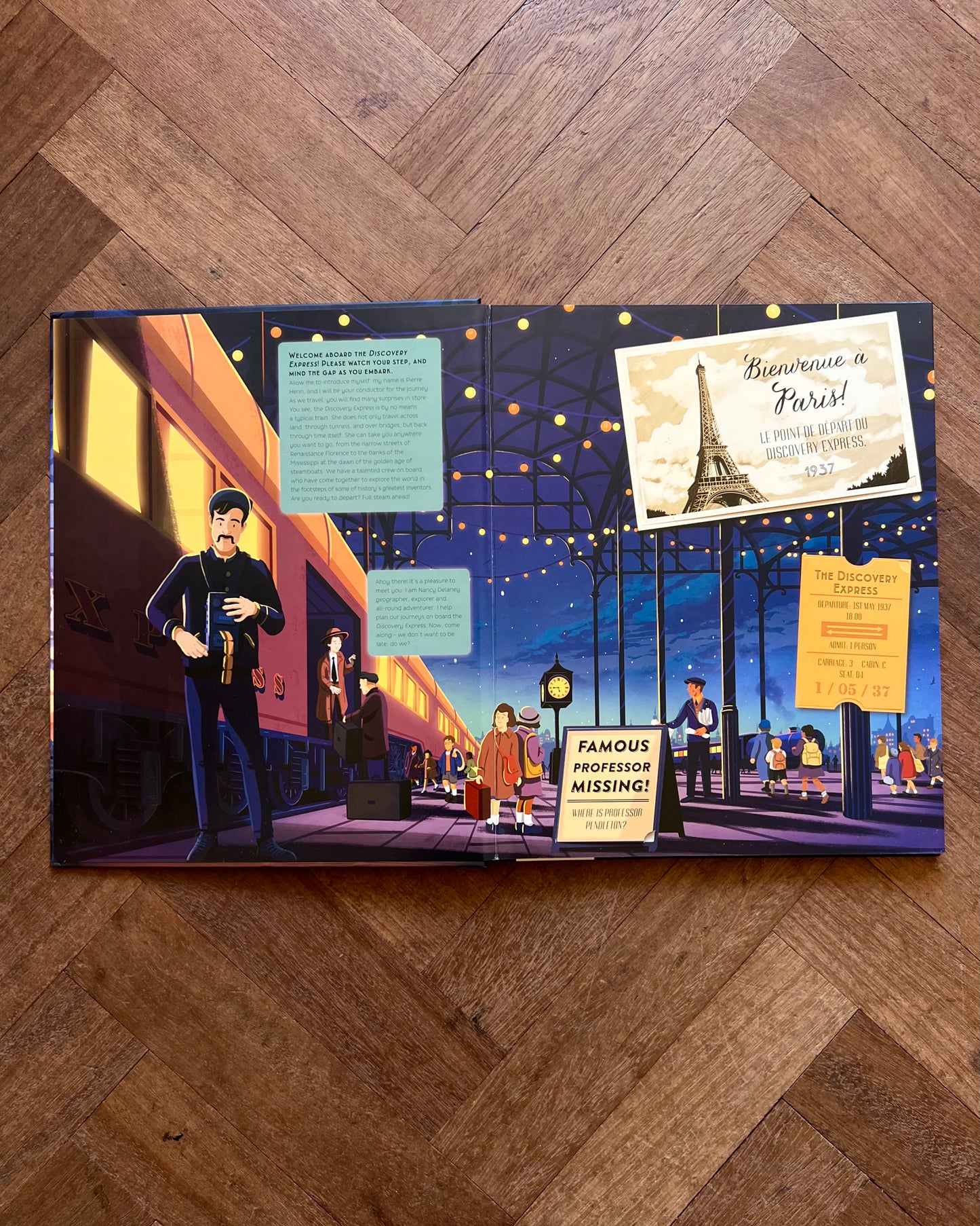 All Aboard the Discovery Express – Emily Hawkins, Tom Adams, Tom Clohosy Cole