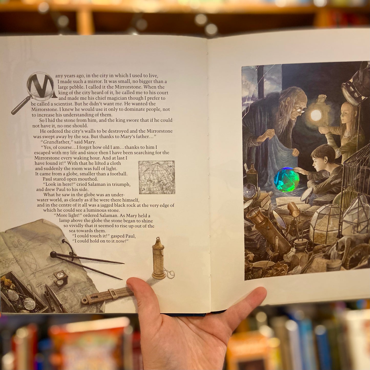 The Mirrorstone – Michael Palin, Alan Lee and Richard Seymour