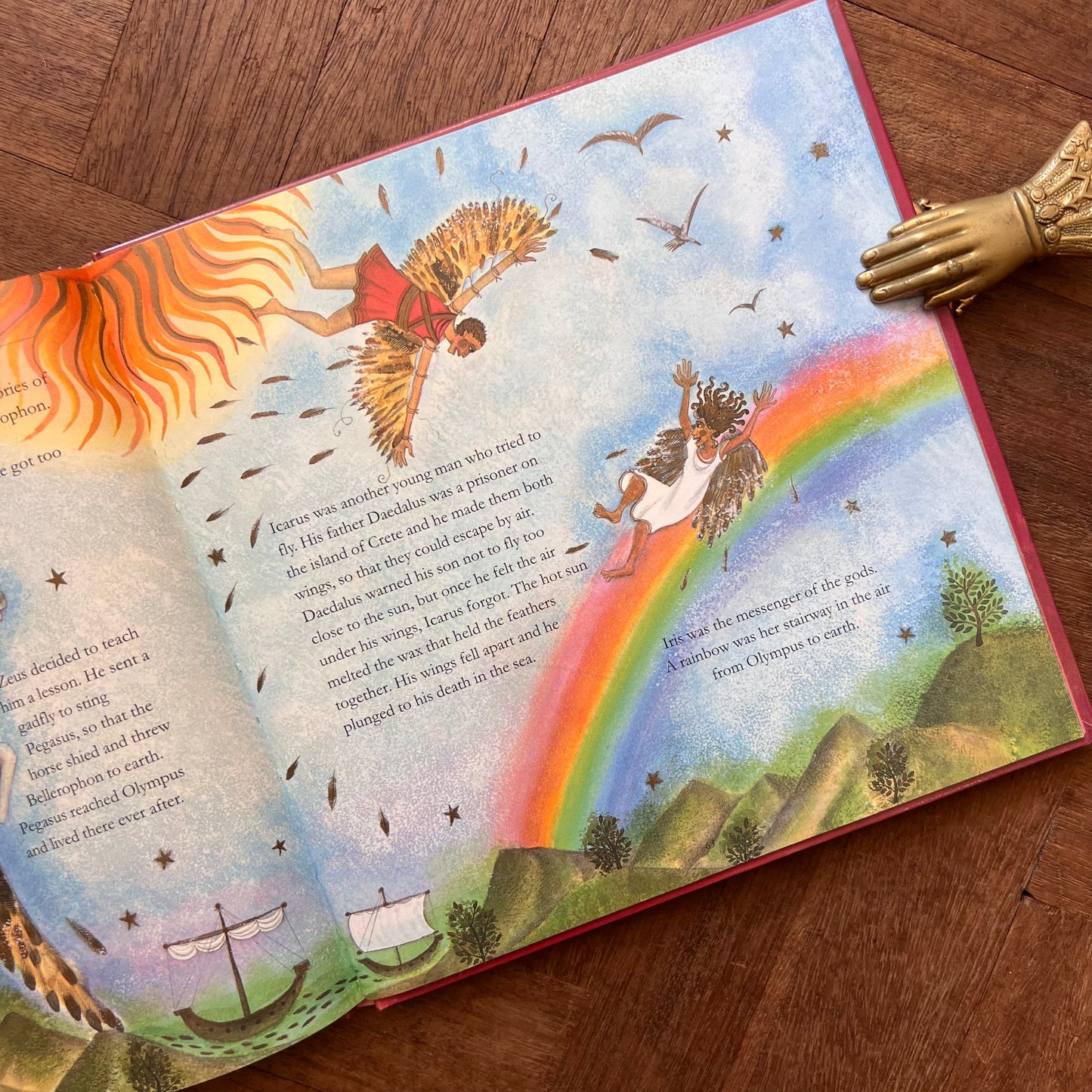 Song of the Earth: The Magic of Earth, Fire, Water, Air (1995 First Edition) – Mary Hoffman, Jane Ray