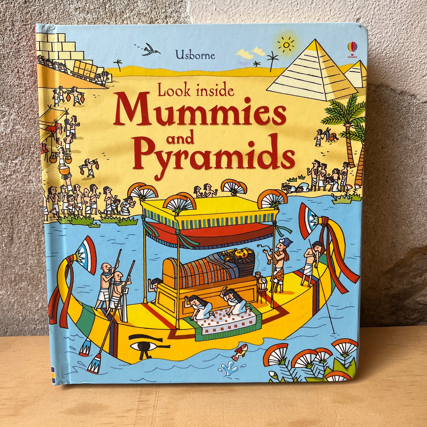 Usborne Look Inside Mummies and Pyramids