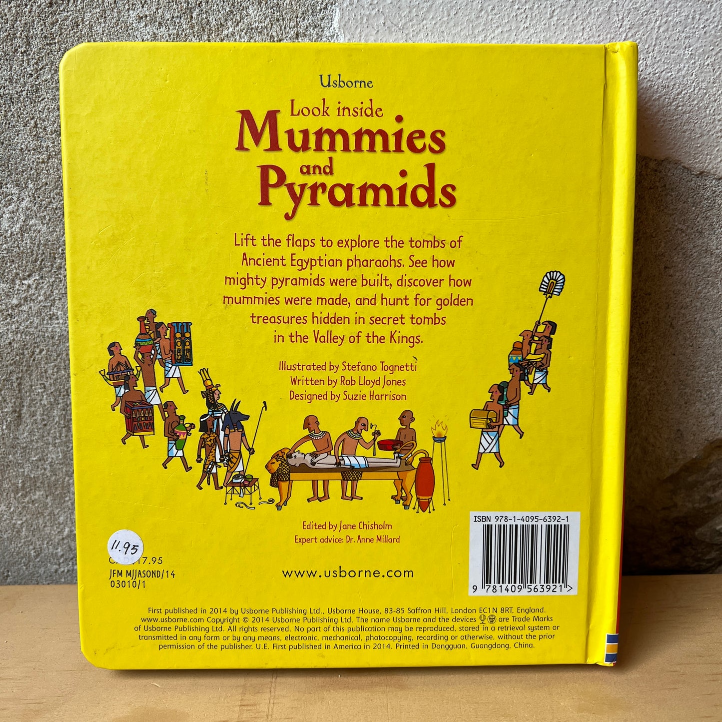 Usborne Look Inside Mummies and Pyramids