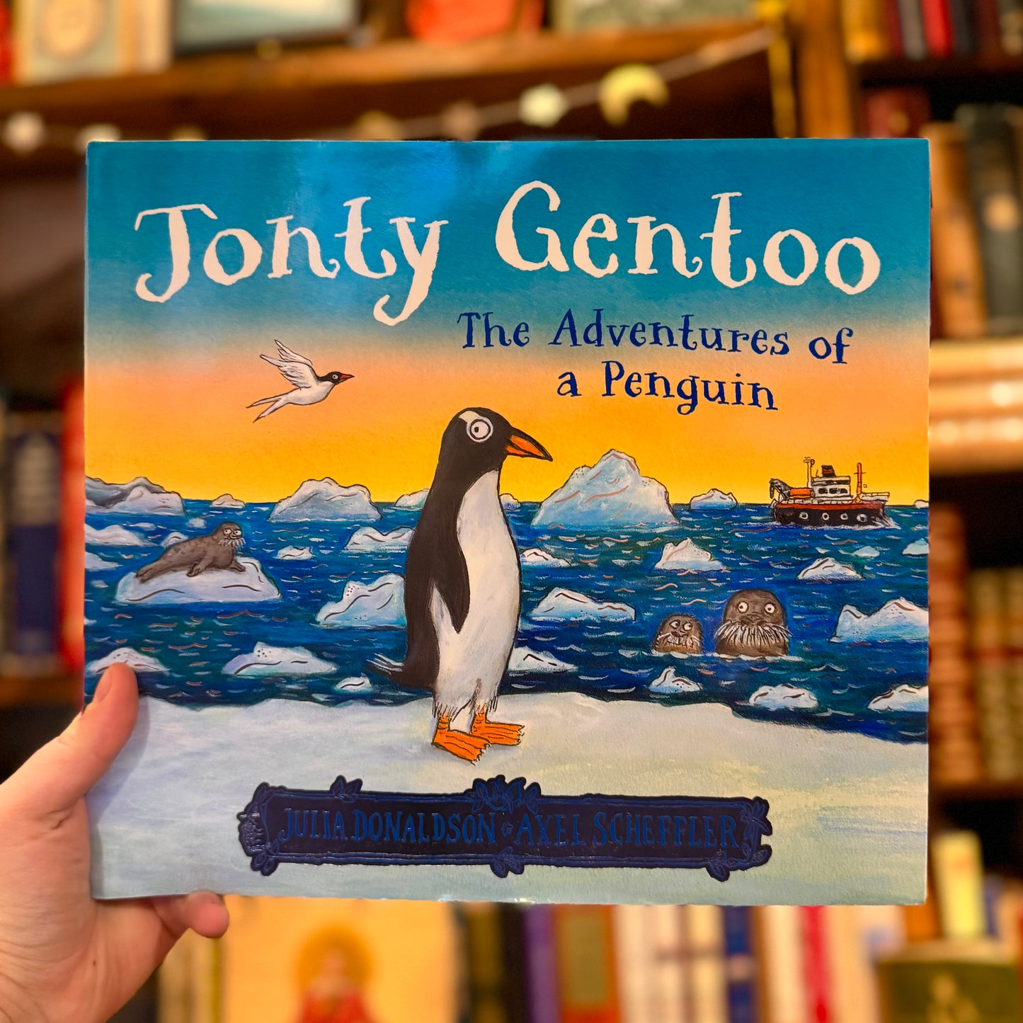 Jonty Gentoo: The Adventures of a Penguin – Julia Donaldson and Axel Scheffler