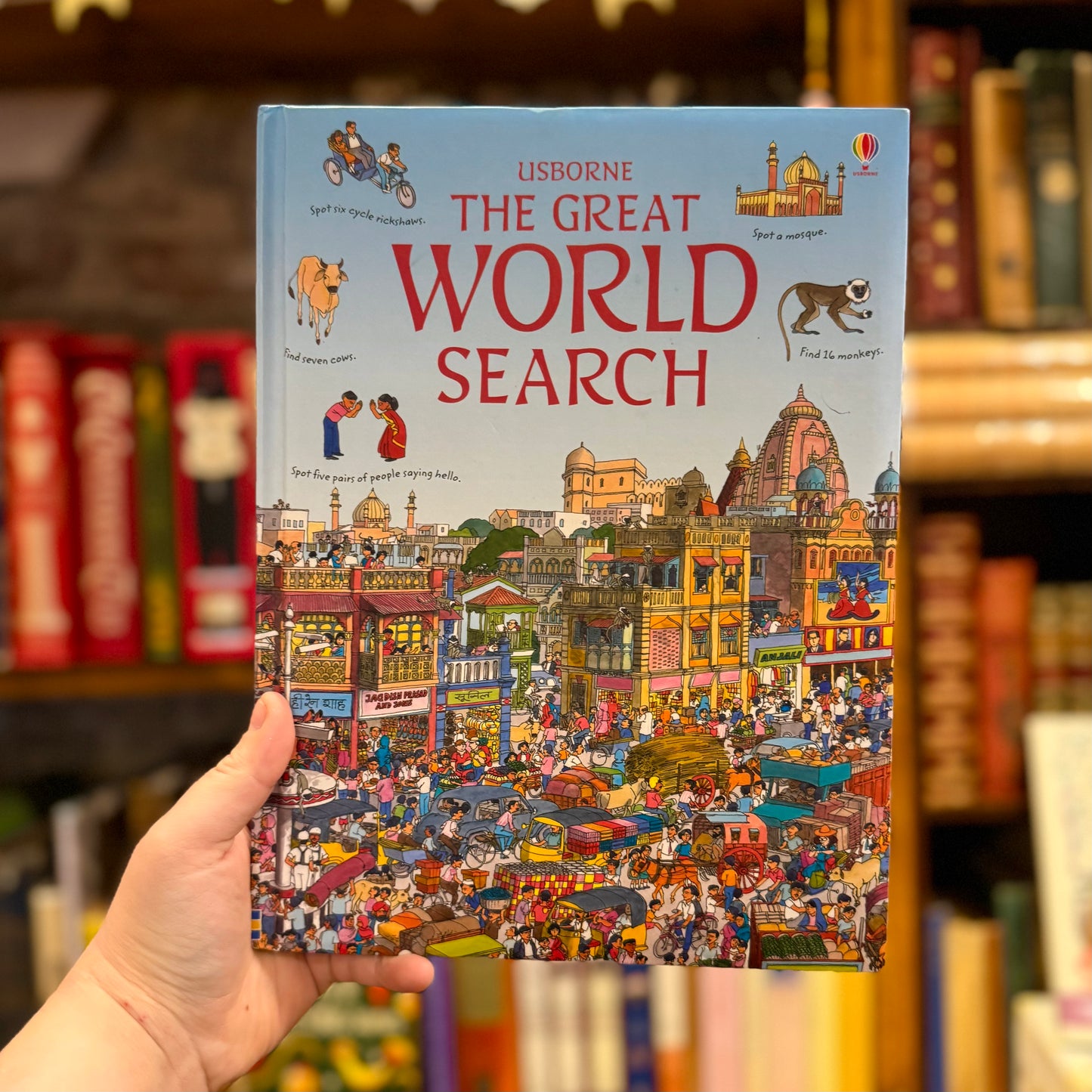 Usborne The Great World Search – Kamini Khanduri and David Hancock