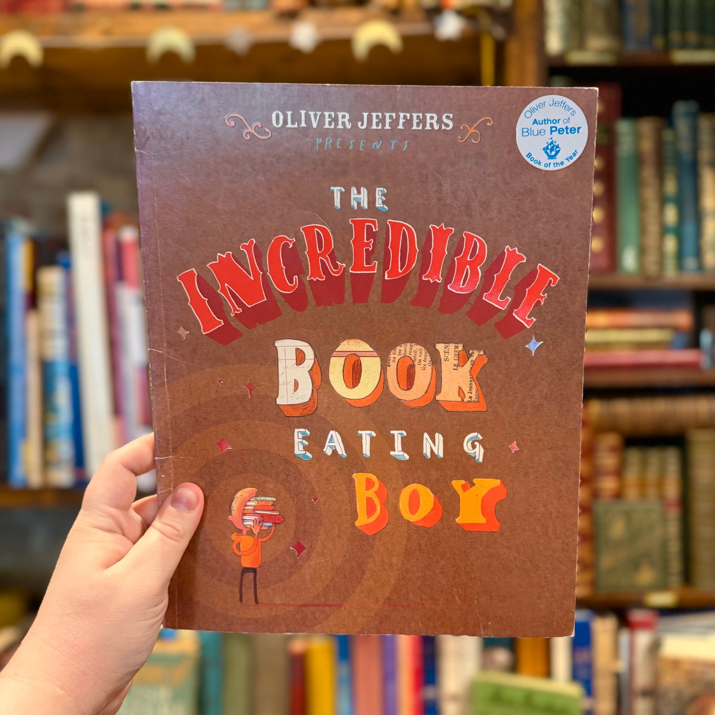The Incredible Book Eating Boy (First Edition) – Oliver Jeffers