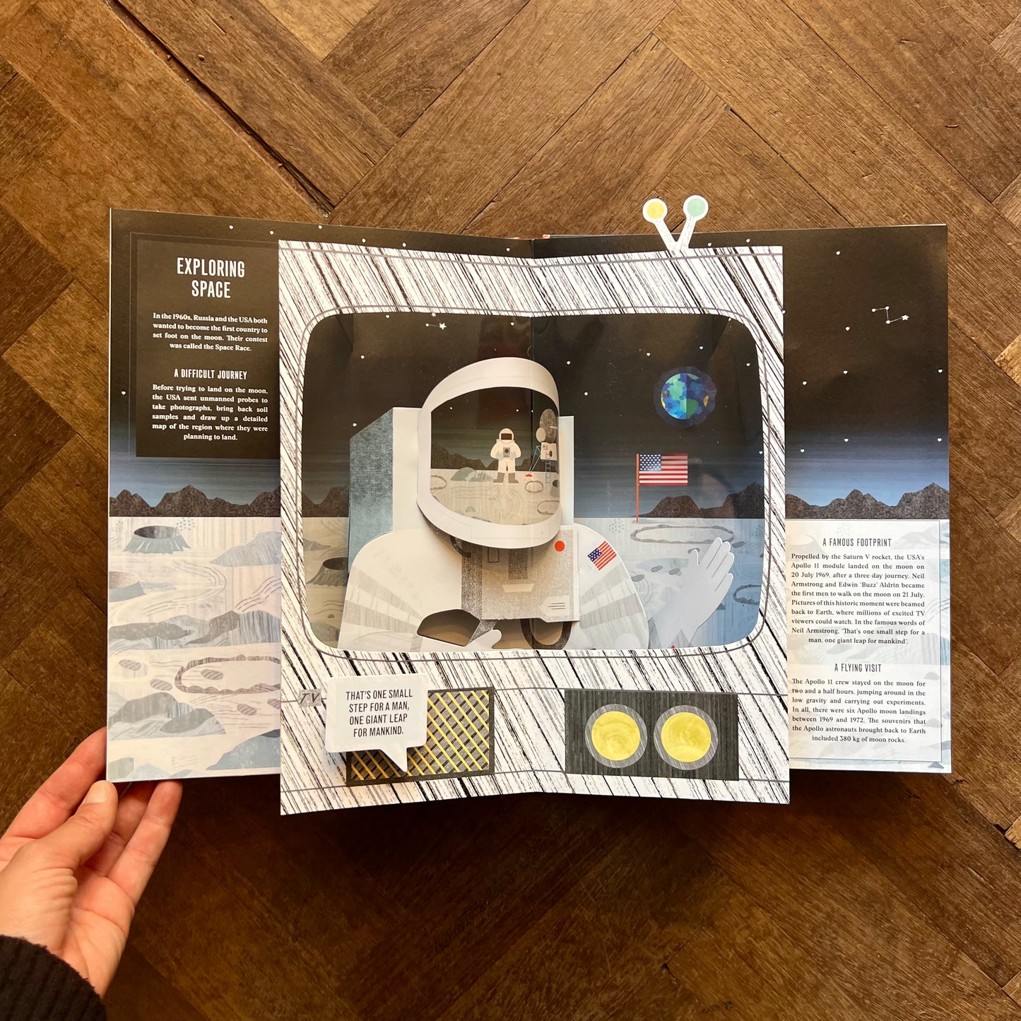 Pop-Up Moon – Anne Jakkeliowitch, Olivier Charbonnel, Annabelle Buxton