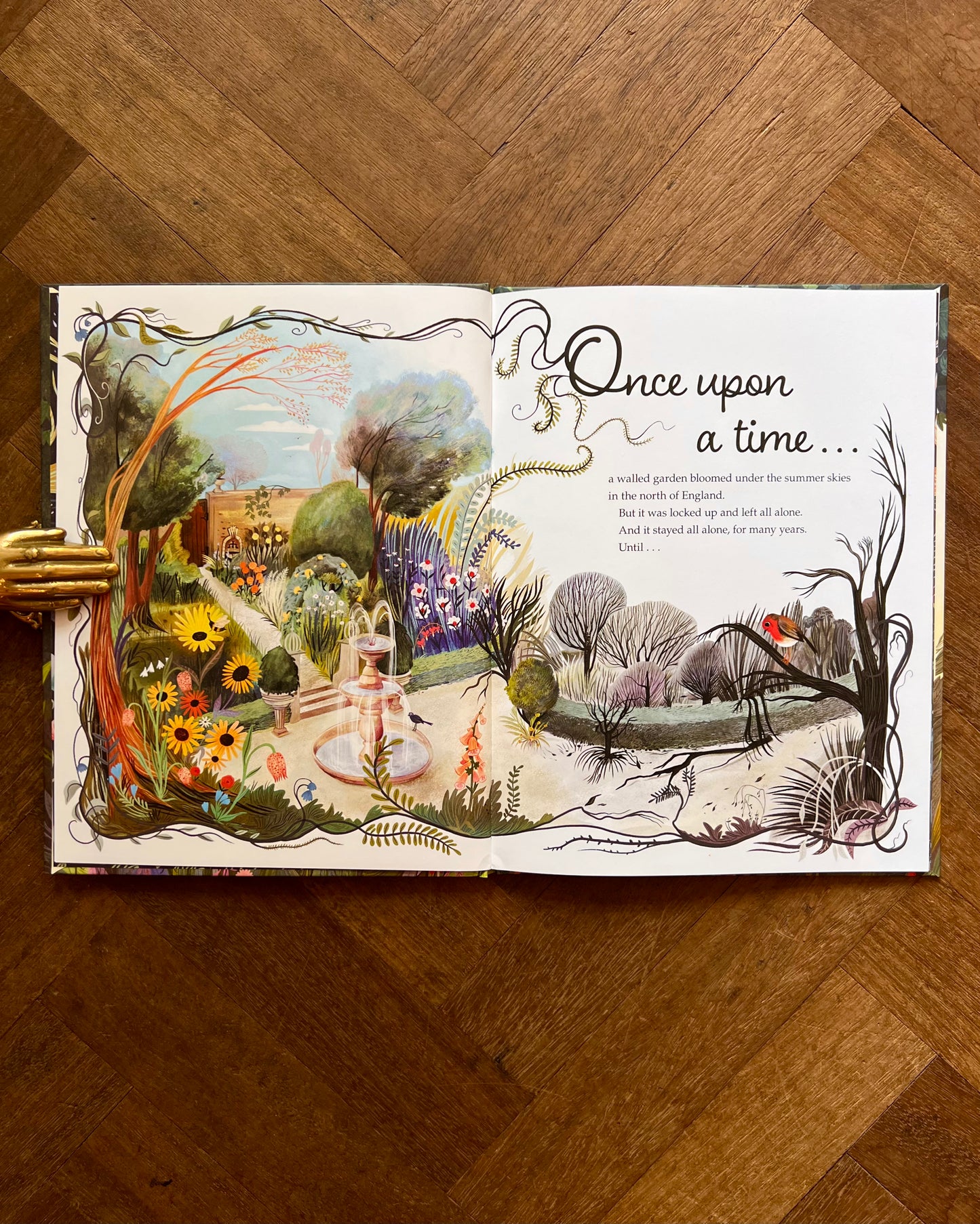 The Secret Garden (Picture Book) – adapted from Frances Hodgson Burnett, Adelina Lirius