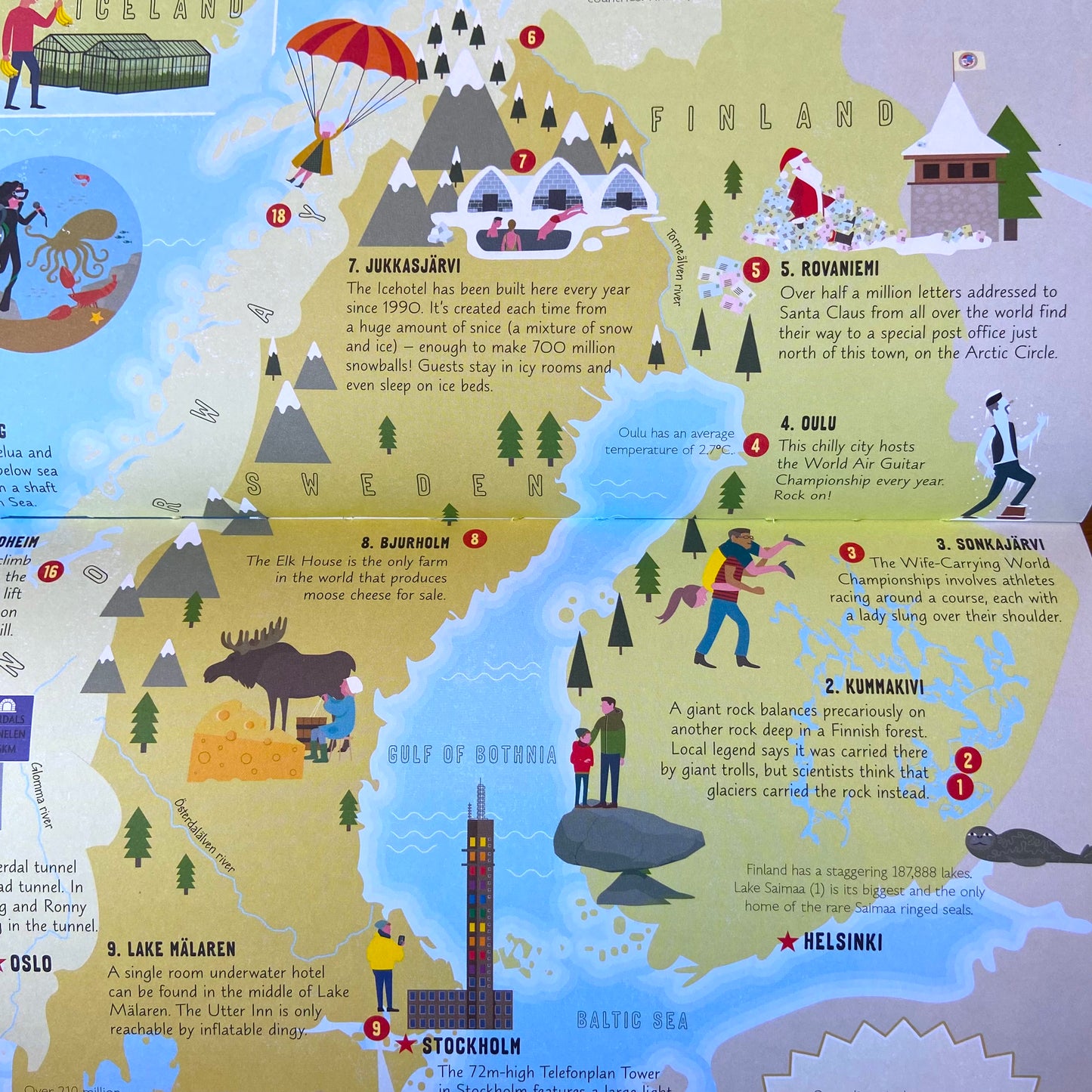 Atlas of Oddities: Discover the Amazing and Diverse World We Live in – Clive Gifford and Tracy Worrall