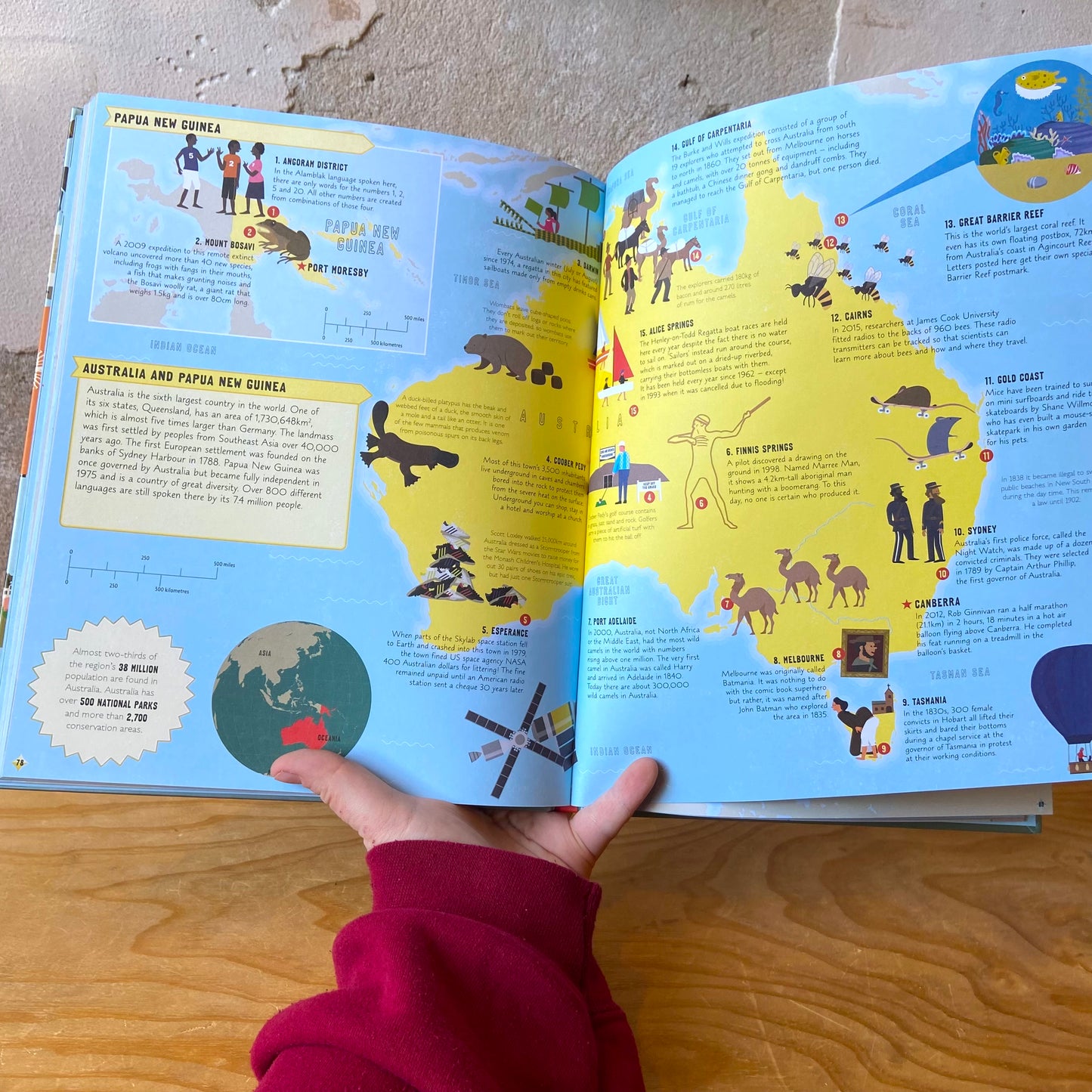 Atlas of Oddities: Discover the Amazing and Diverse World We Live in – Clive Gifford and Tracy Worrall