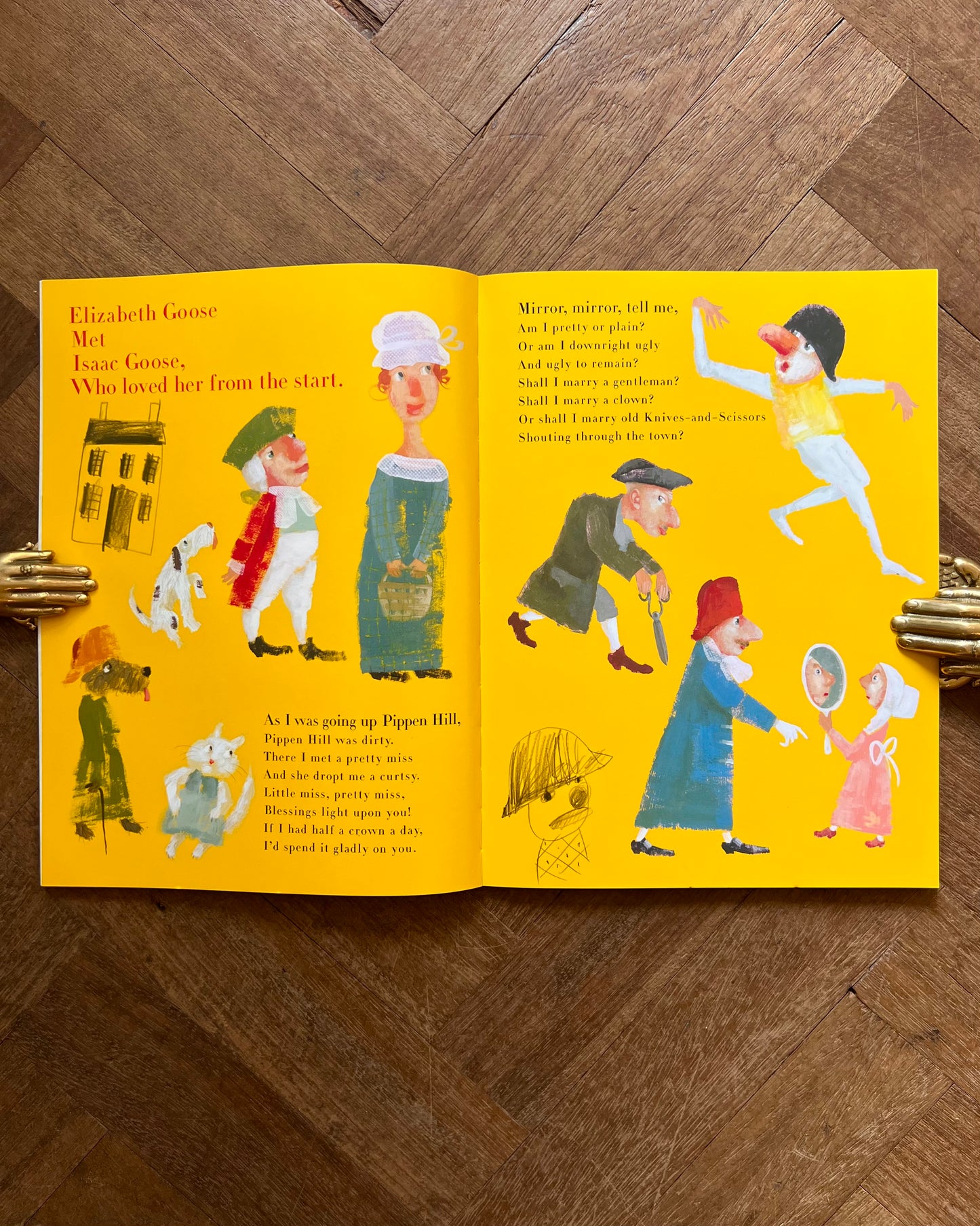 Mother Goose of Pudding Lane: A Small Tall Tale – Chris Raschka and Vladimir Radunsky