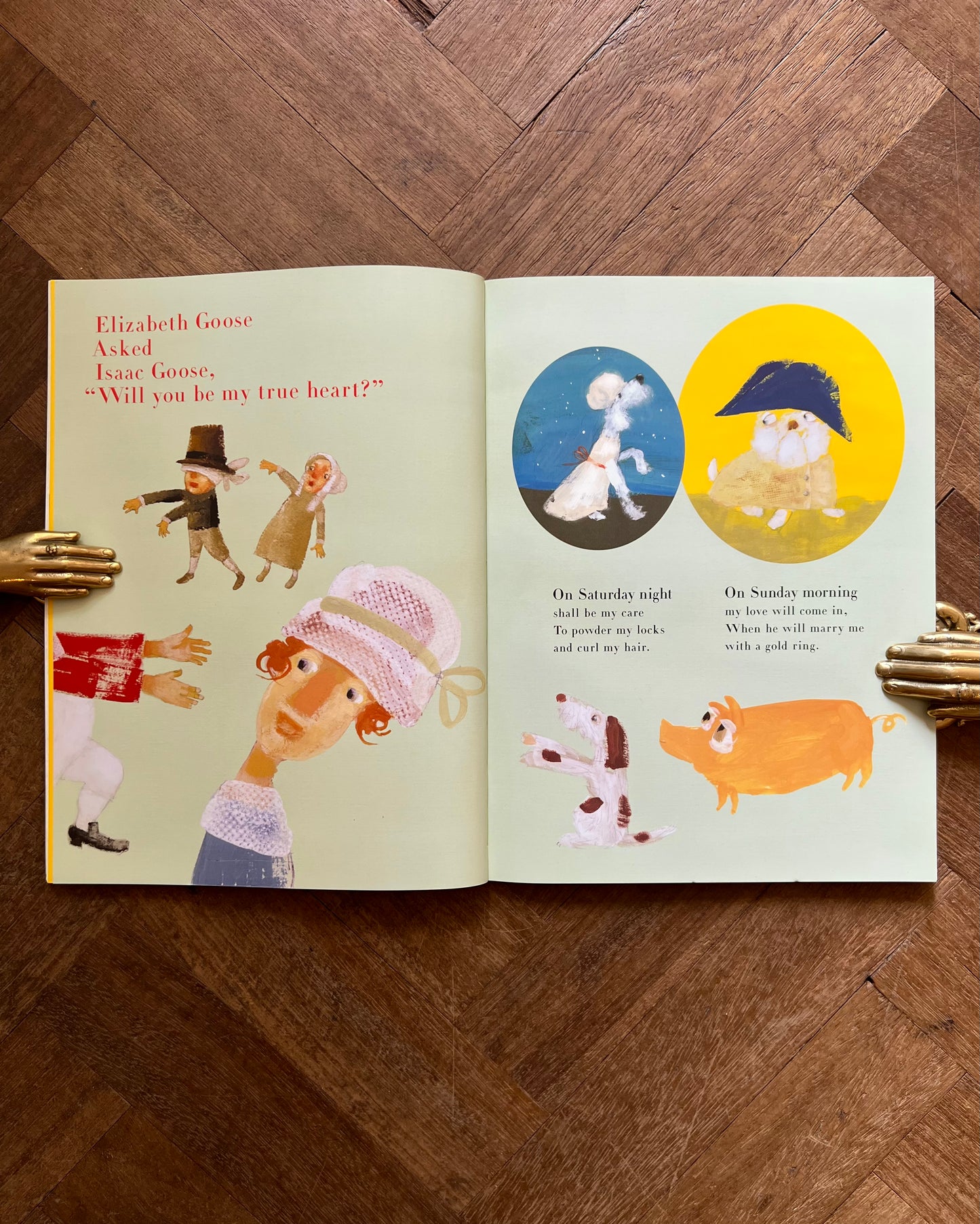 Mother Goose of Pudding Lane: A Small Tall Tale – Chris Raschka and Vladimir Radunsky