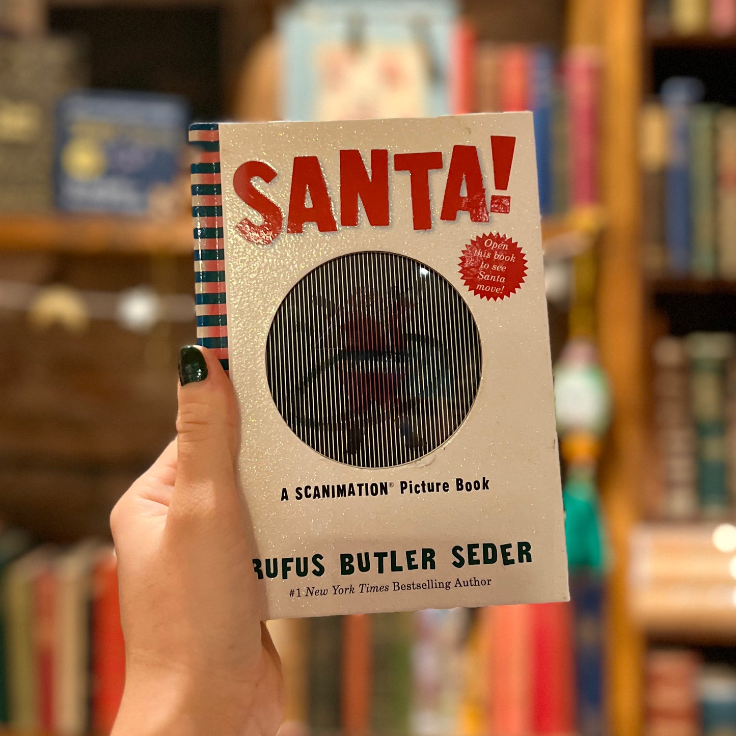 Santa! A Scanimation Picture Book – Rufus Butler Seder