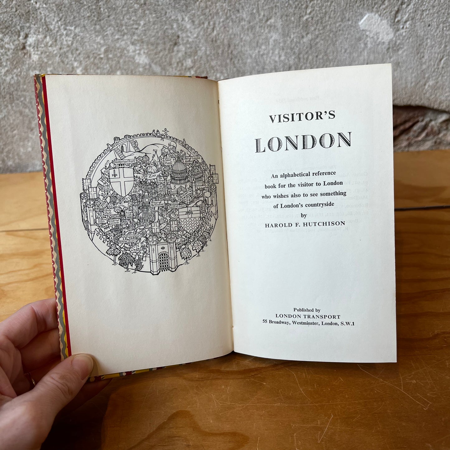 Visitor's London – Harold F. Hutchison