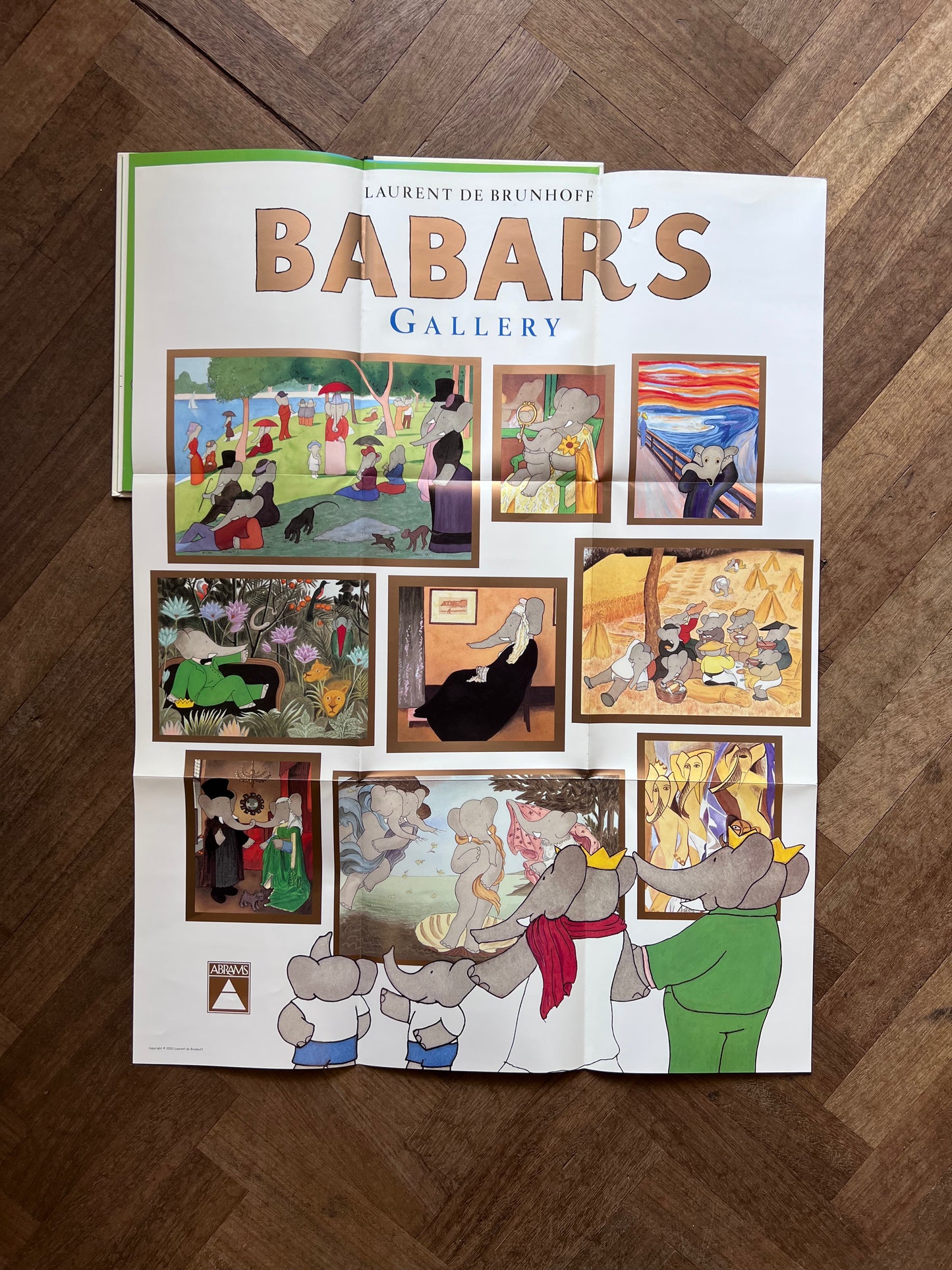 Babar's Gallery (2003 First Edition) – Laurent de Brunhoff