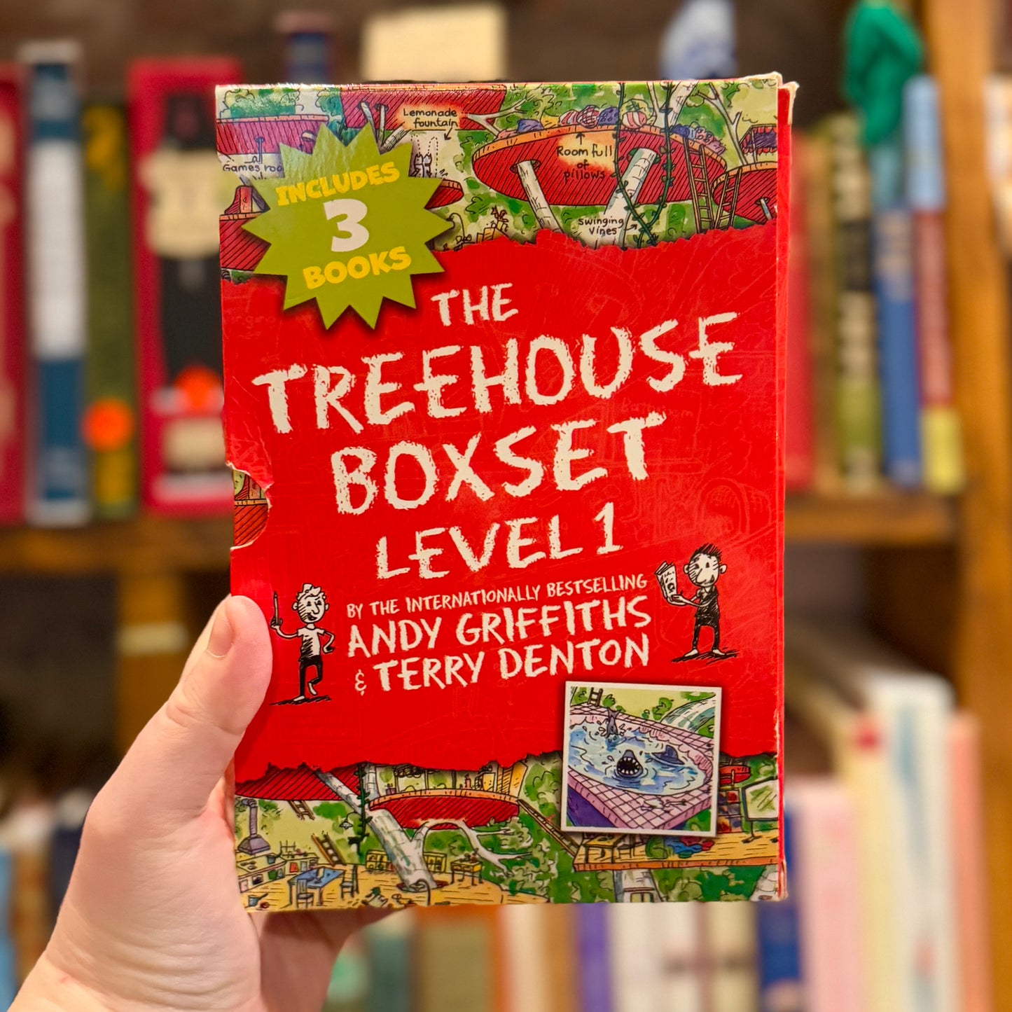 The Treehouse Boxset: Level 1 (Set of 3 Books) – Andy Griffiths and Terry Denton