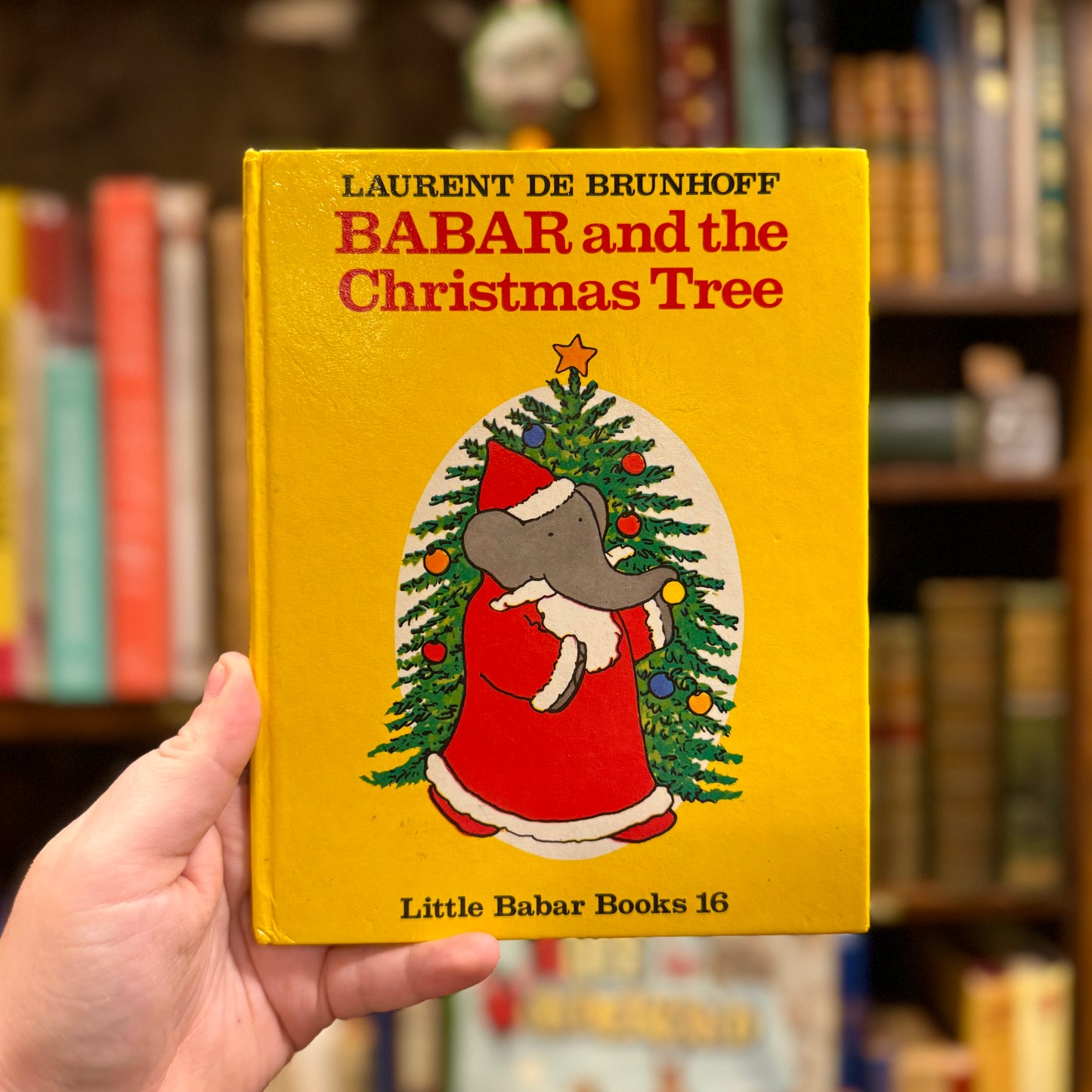 Babar and the Christmas Tree (First Edition) – Laurent de Brunhoff