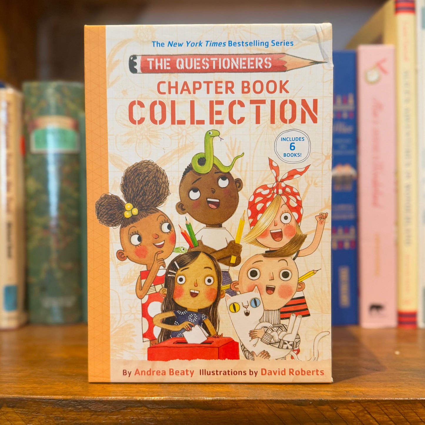 The Questioneers: Chapter Book Collection – Andrea Beaty and David Roberts