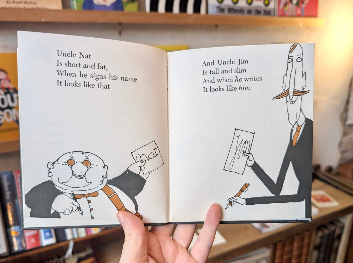 Rhyme Giggles, Nonsense Giggles (First Edition) – William Cole, Tomi Ungerer