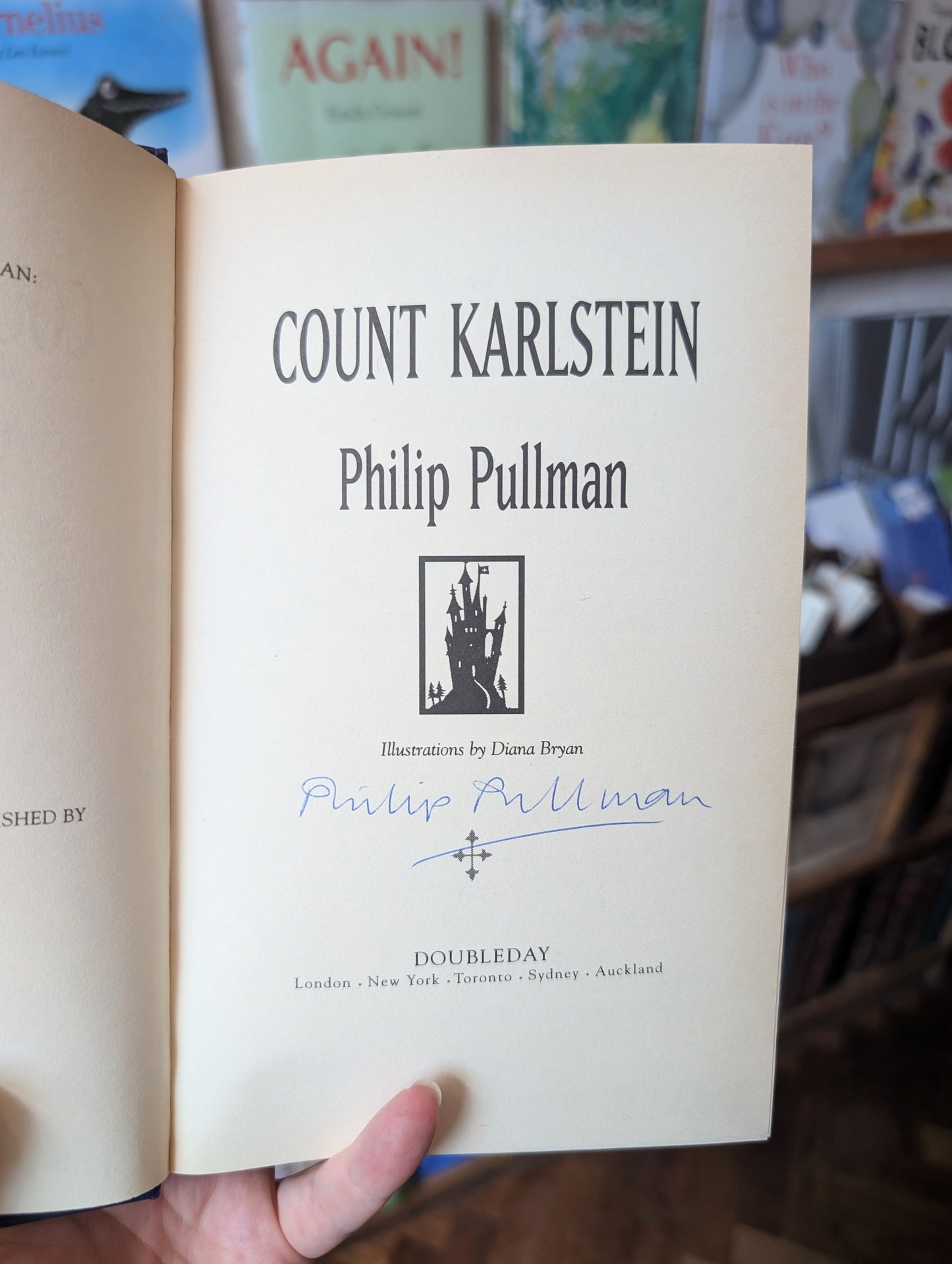 Count Karlstein (First Edition, Signed) – Philip Pullman
