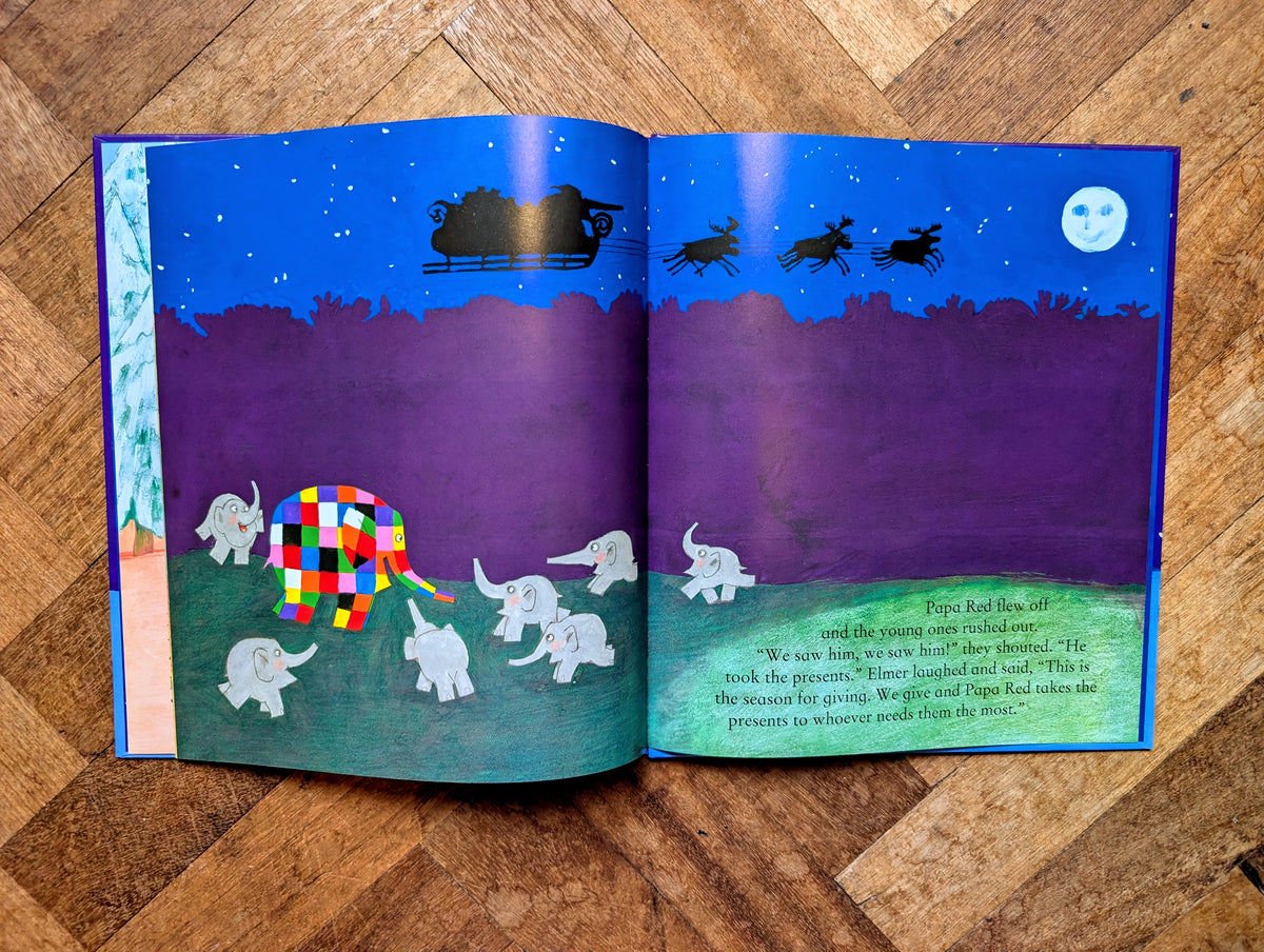 Elmer and Papa Red (First Edition) – David McKee