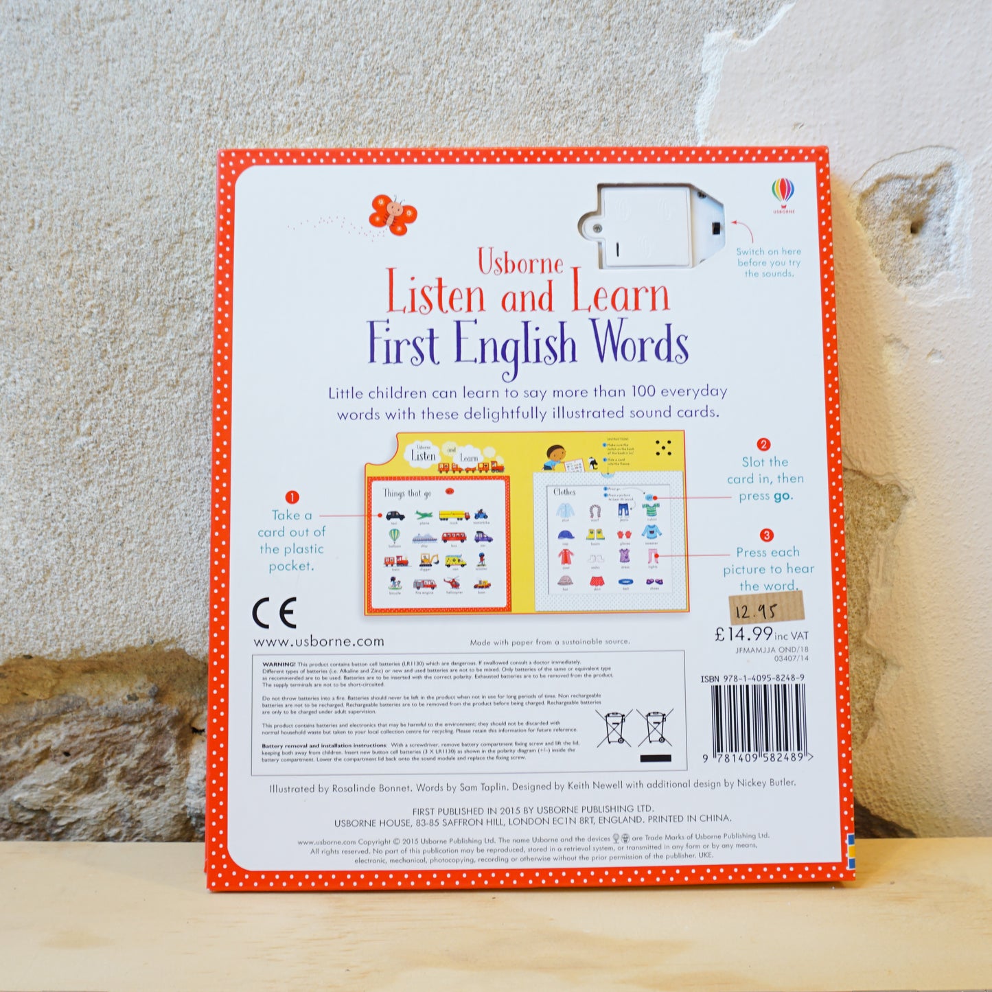 Usborne Listen and Learn First English Words