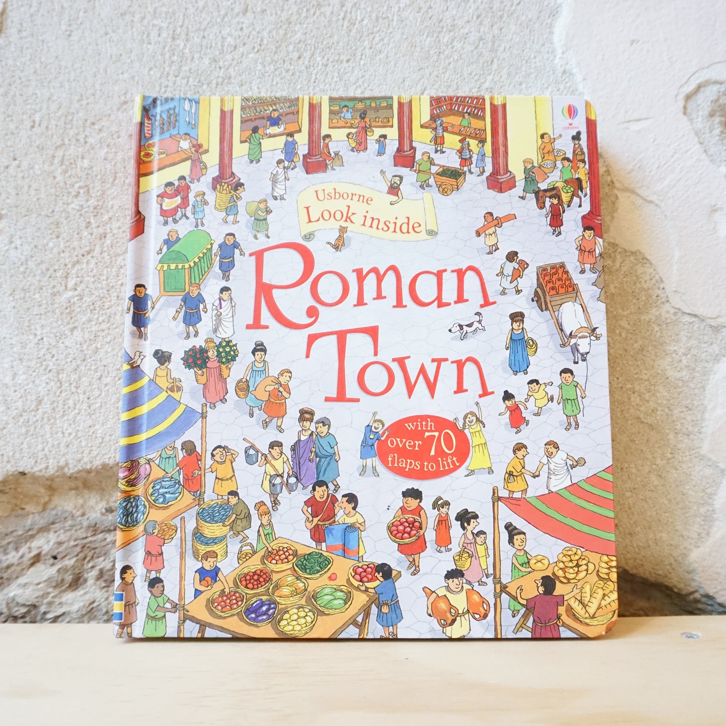 Usborne Look Inside Roman Town - Conrad Mason, Alfredo Belli