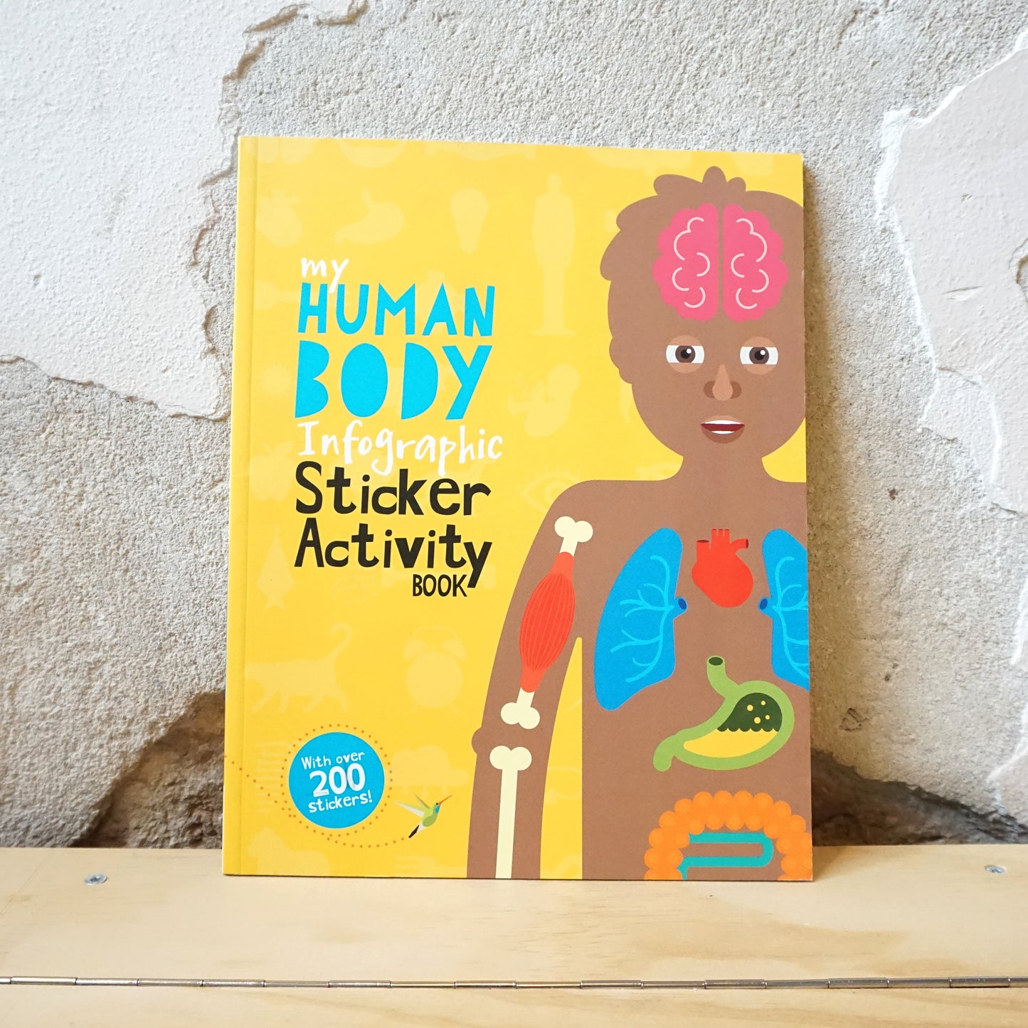 My Human Body Infographic Sticker Activity Book