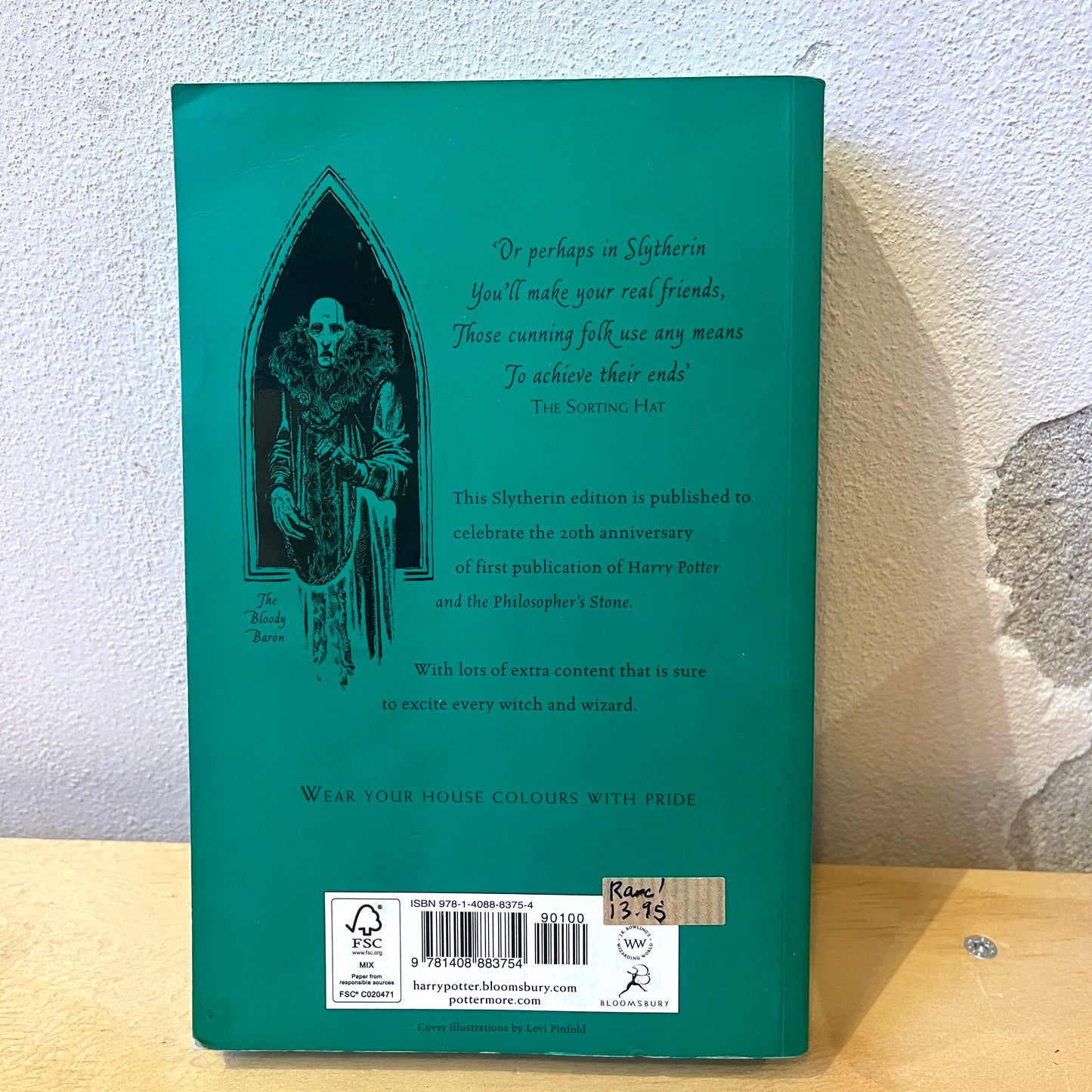 Harry Potter and the Philosopher's Stone Slytherin Edition - J. K. Rowling