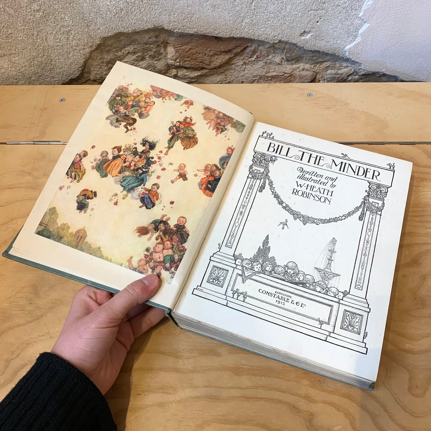 Bill The Minder (1912 First Edition) – W. Heath Robinson