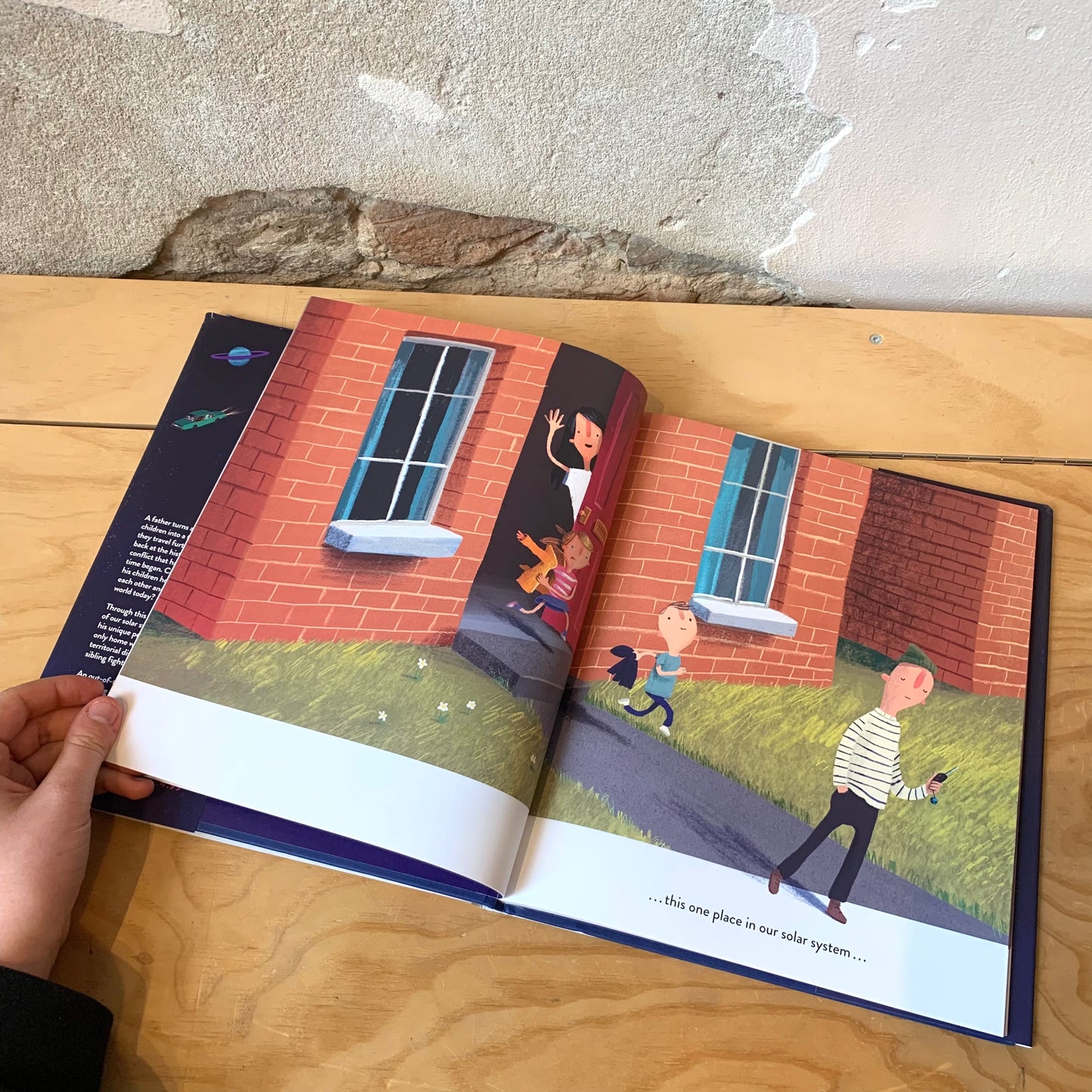 Meanwhile Back on Earth... – Oliver Jeffers