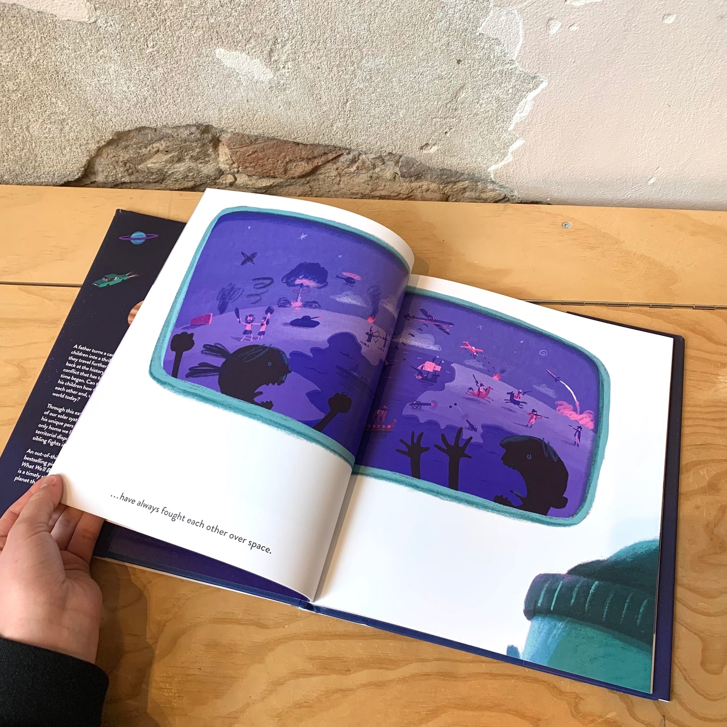 Meanwhile Back on Earth... – Oliver Jeffers