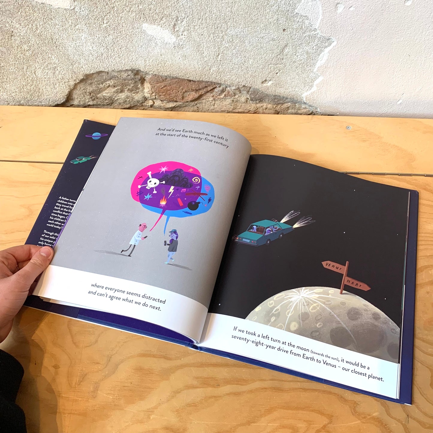 Meanwhile Back on Earth... – Oliver Jeffers