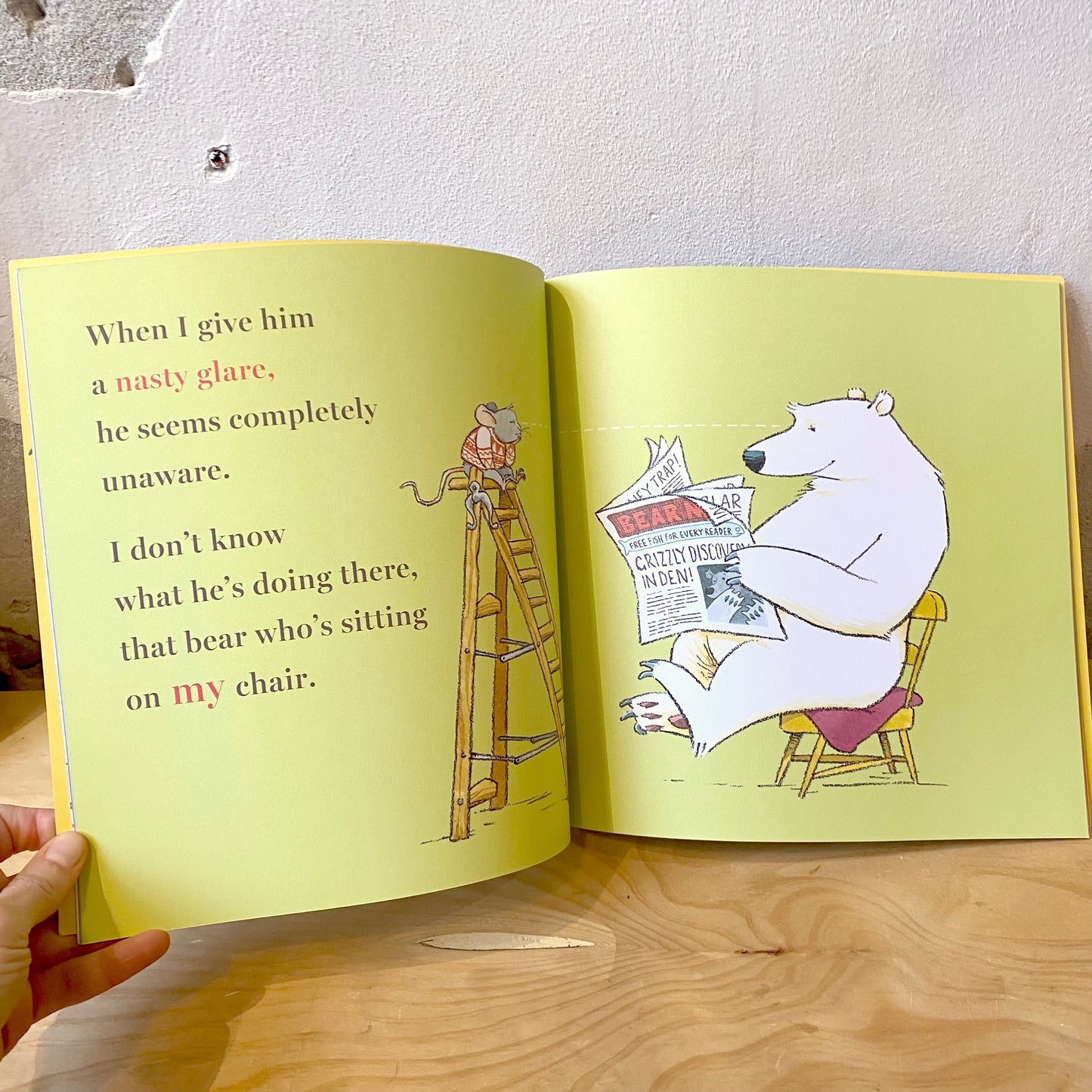 There’s a Bear on My Chair - Ross Collins
