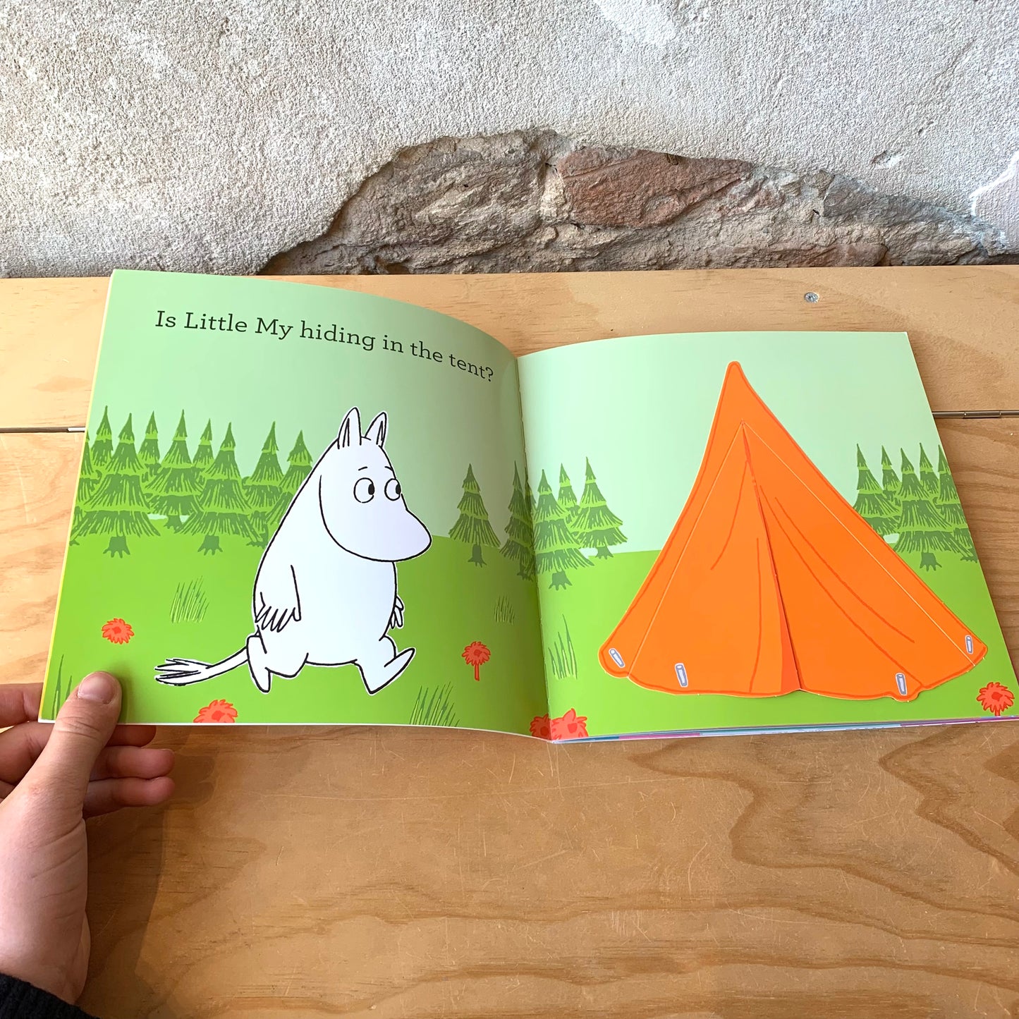 Moomin's Lift-the-Flap Hide and Seek